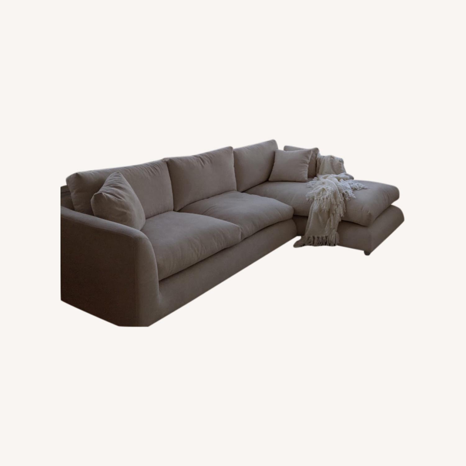Feathers Sectional Sofa - Natural - image-0
