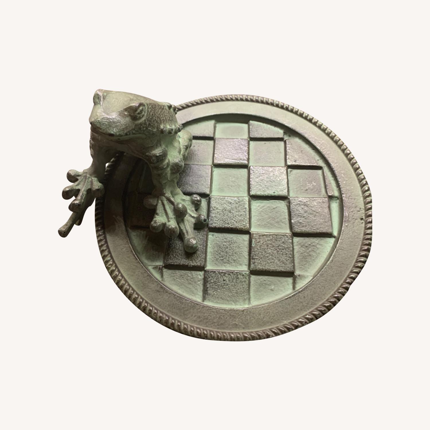 Mackenzie-Childs Frog Candle/plant Holders - image-0