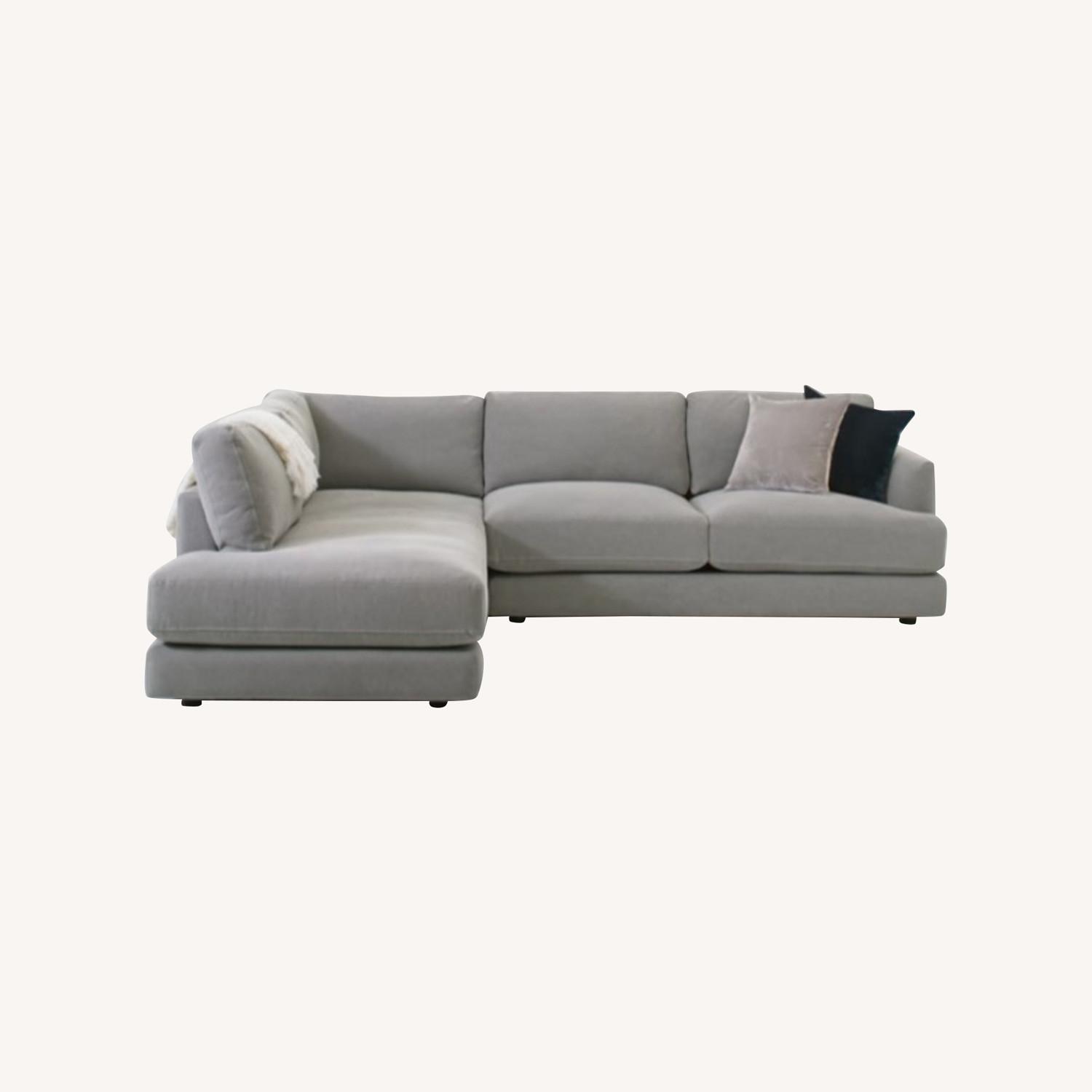 West Elm Haven 2-Piece Chaise Deep Sectional - image-0