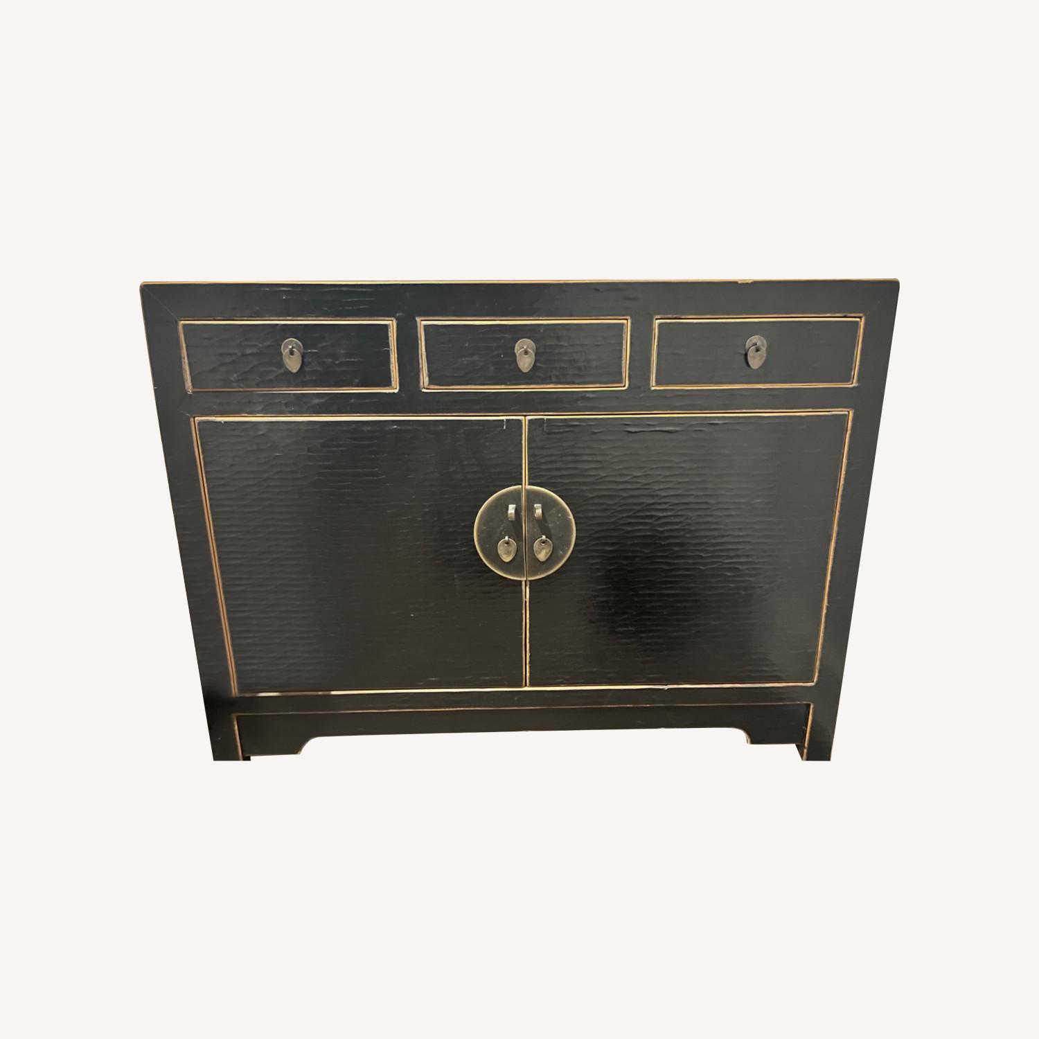 Antique Console Storage - image-0