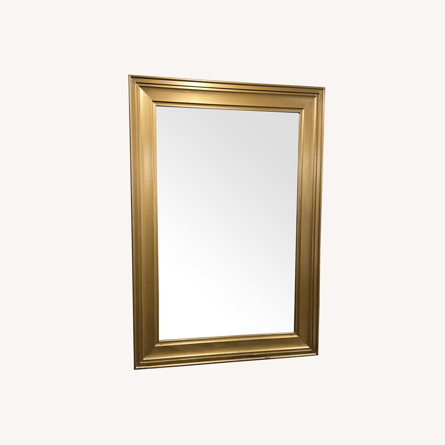 Pottery Barn XL Mirror Gold - image-0