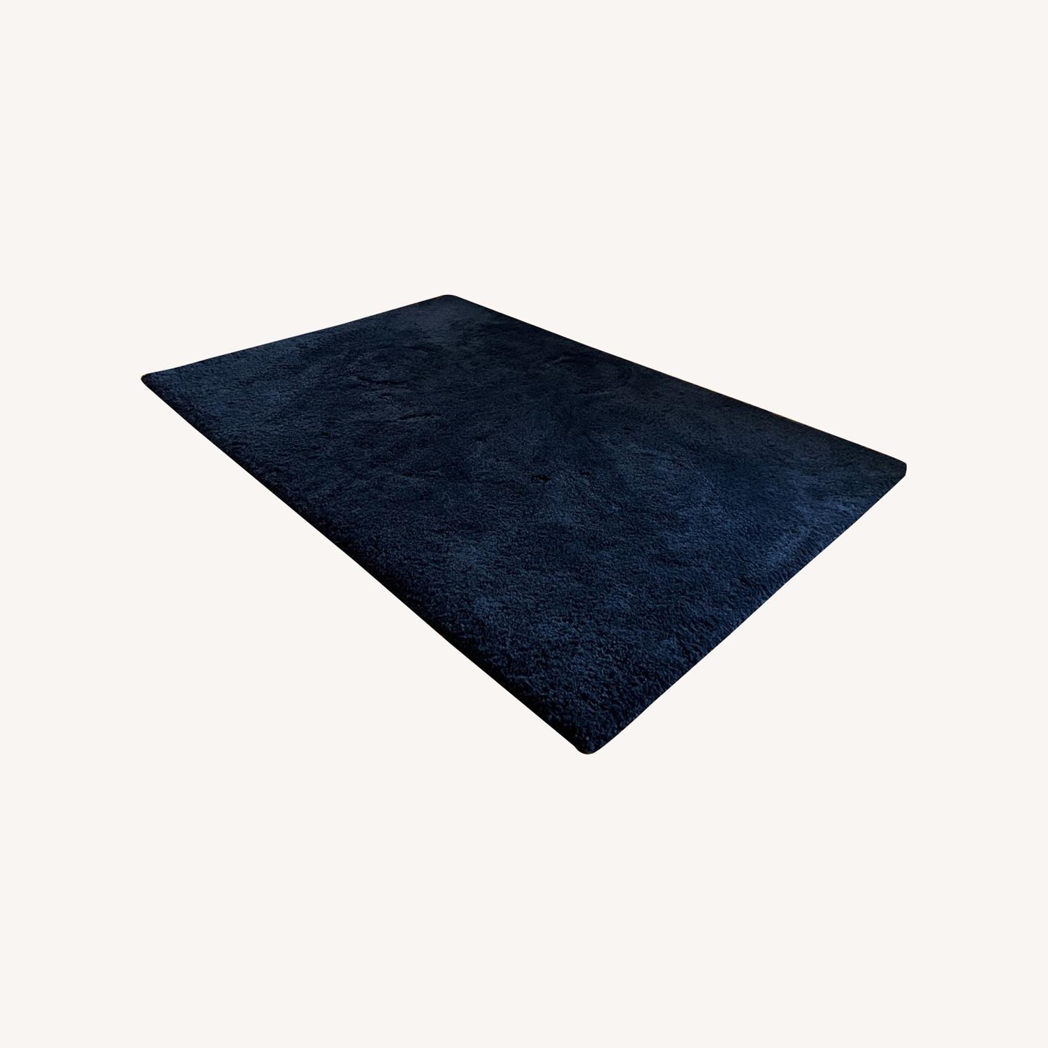 Safavieh Navy Blue Shag Area Rug - image-0