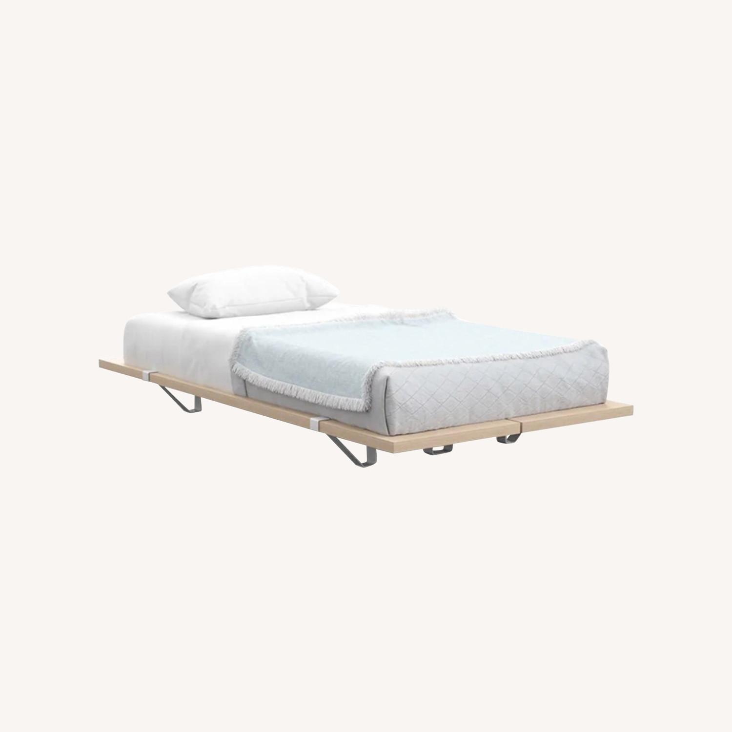 Floyd Twin Bed (Birch/White) - image-0