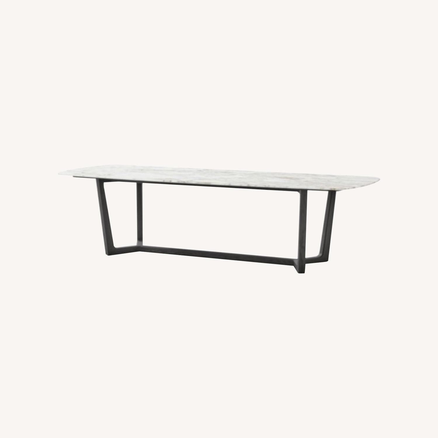 Poliform Marble Dining Table - image-0