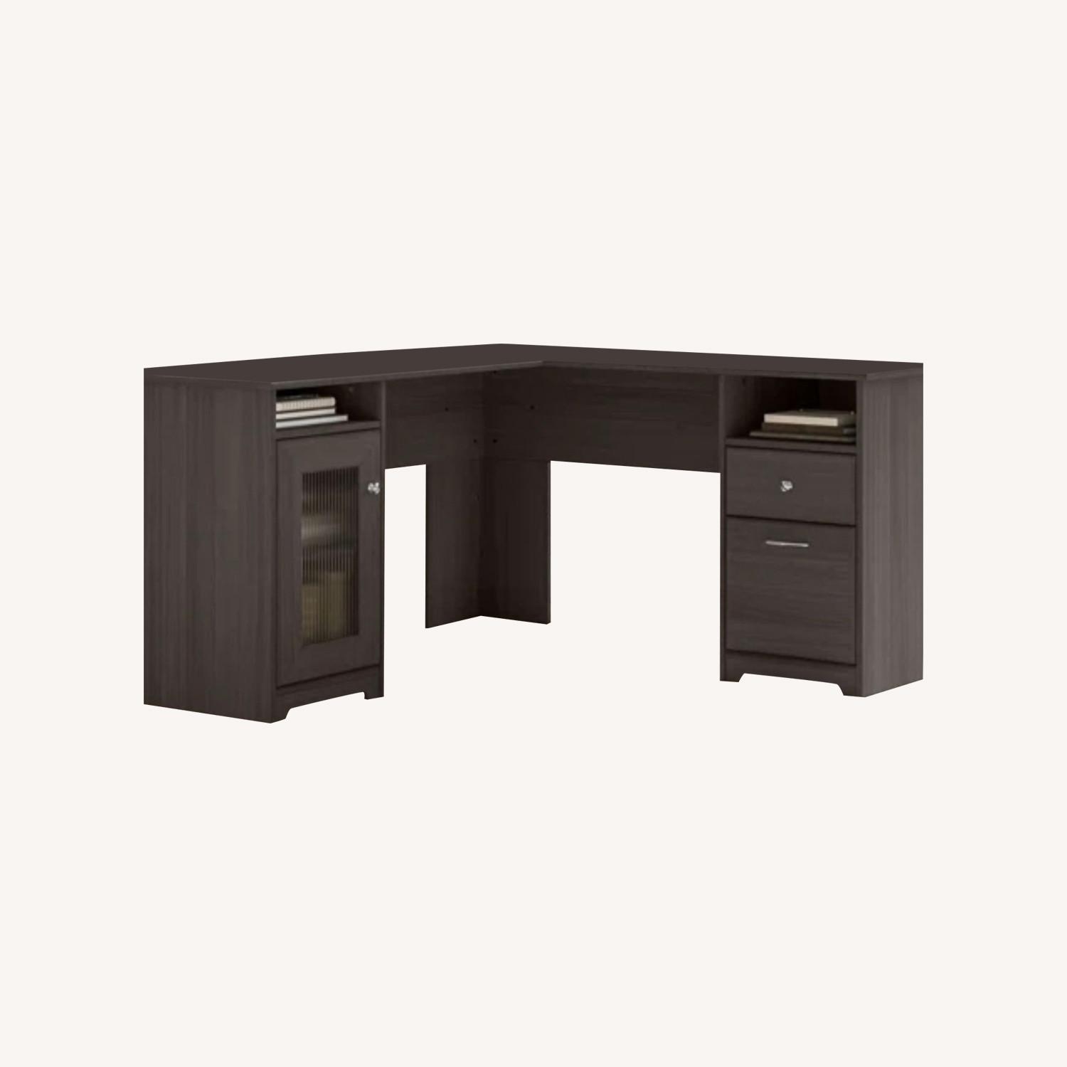 Wayfair Lark Manor Lshaped Executive Desk AptDeco