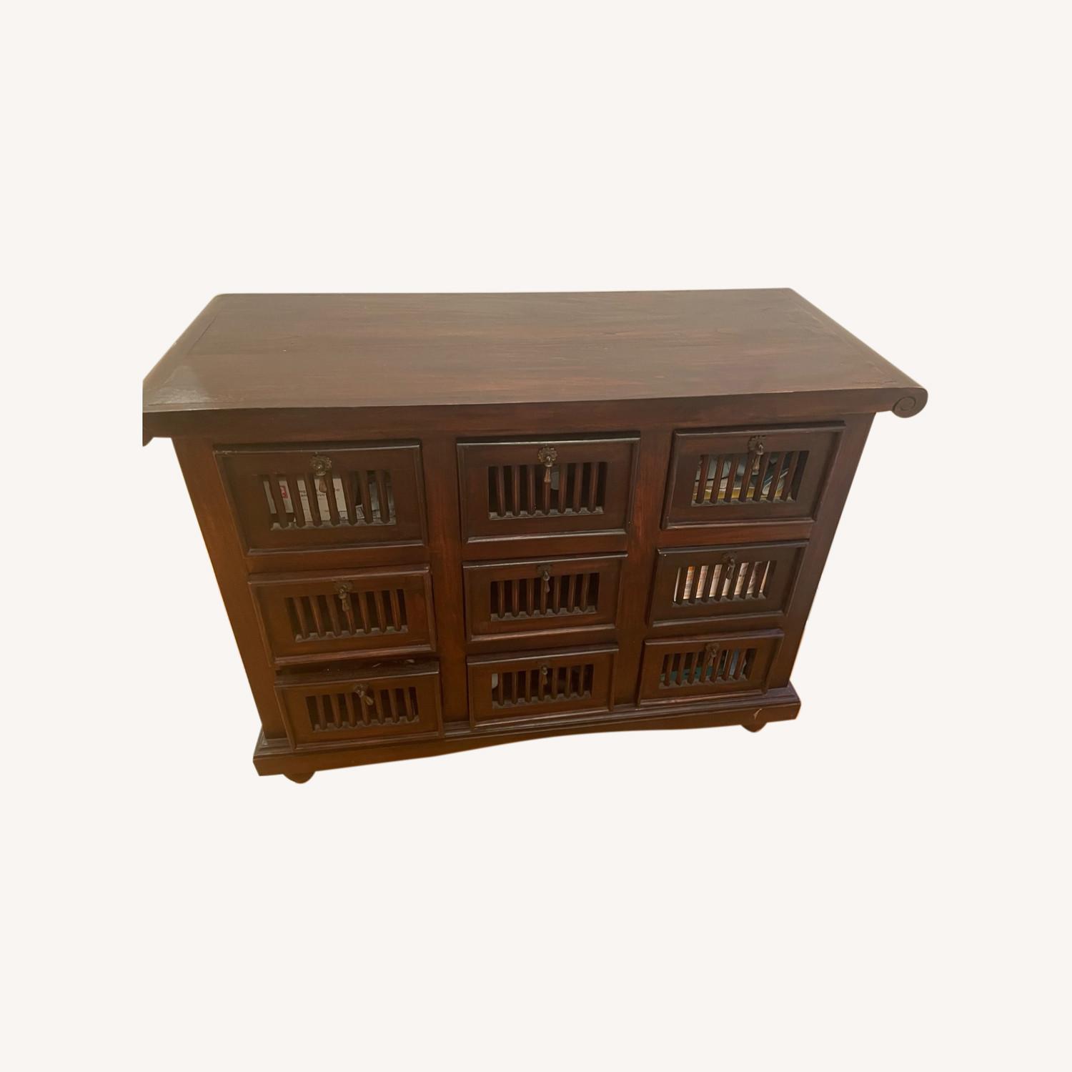 African Antique Sideboard AptDeco