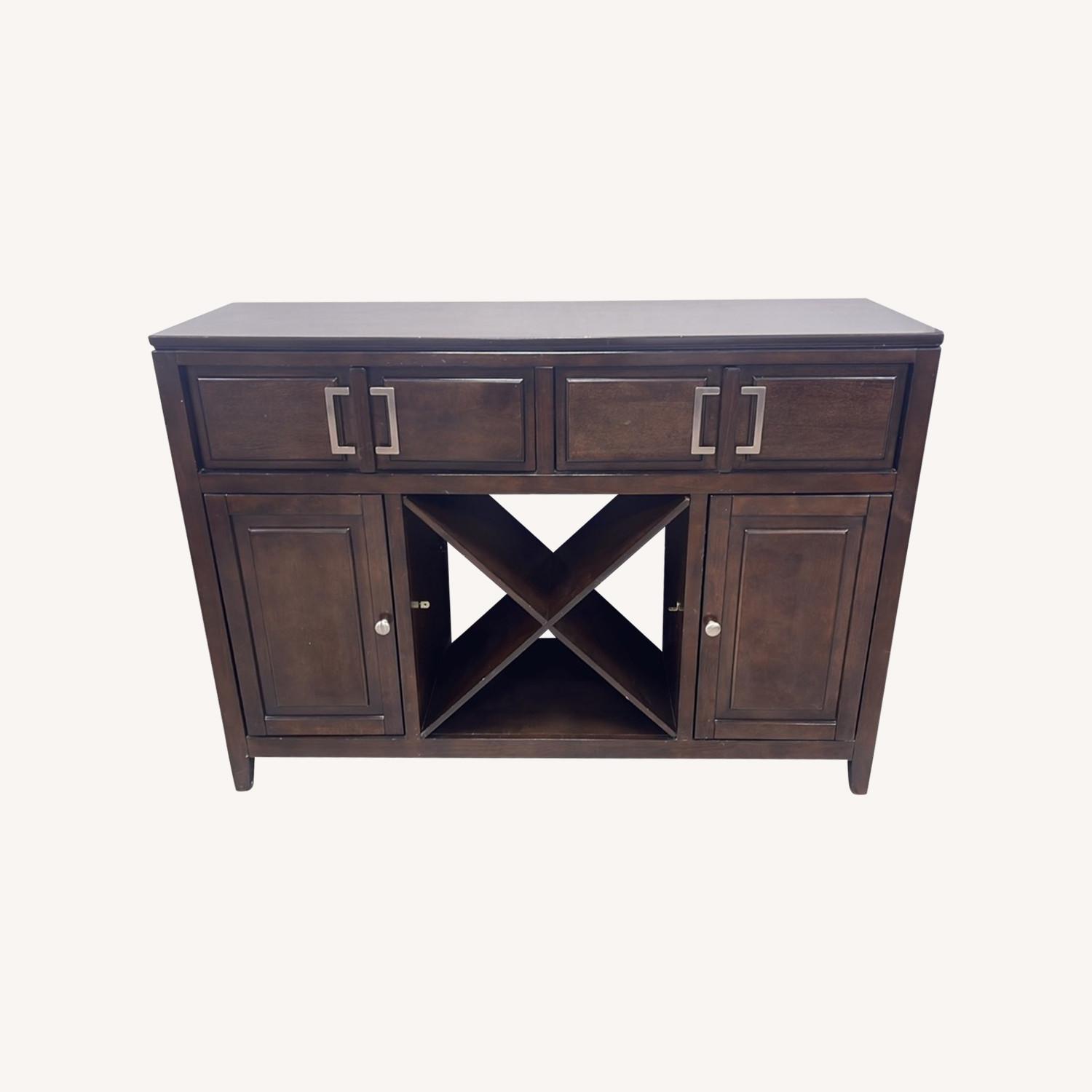 Raymour Flanigan Cadence Server w Wine Storage