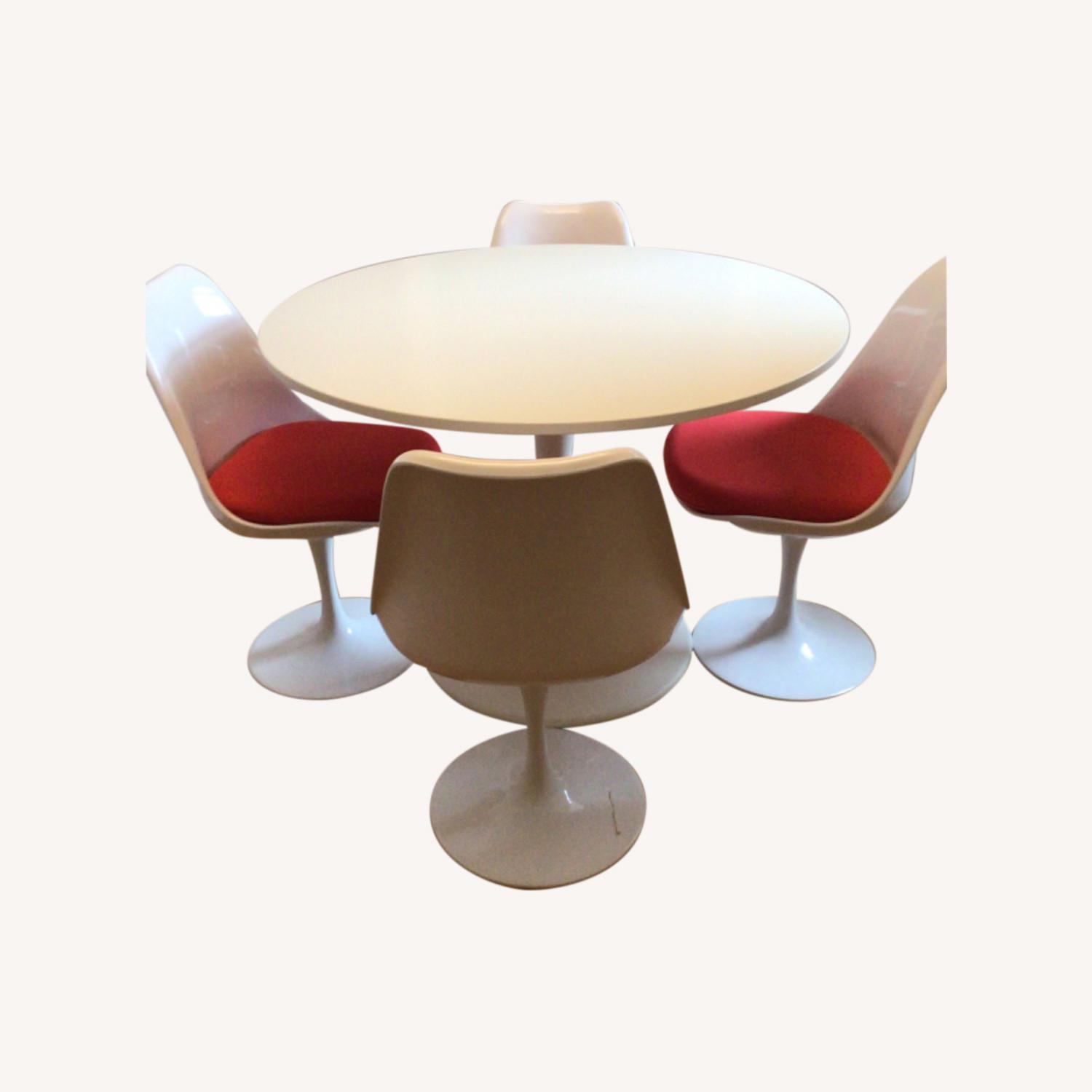 Mid Century Design Tulip Dining Set - image-0