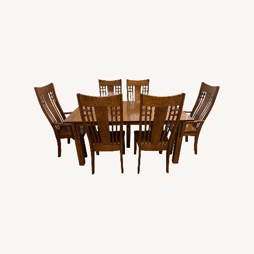 Taylor Made Custom Hawaiian Dining Table and Chairs AptDeco