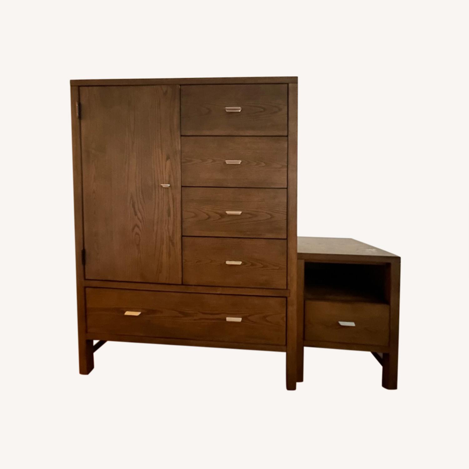 Raymour & Flanigan Armoire Set AptDeco