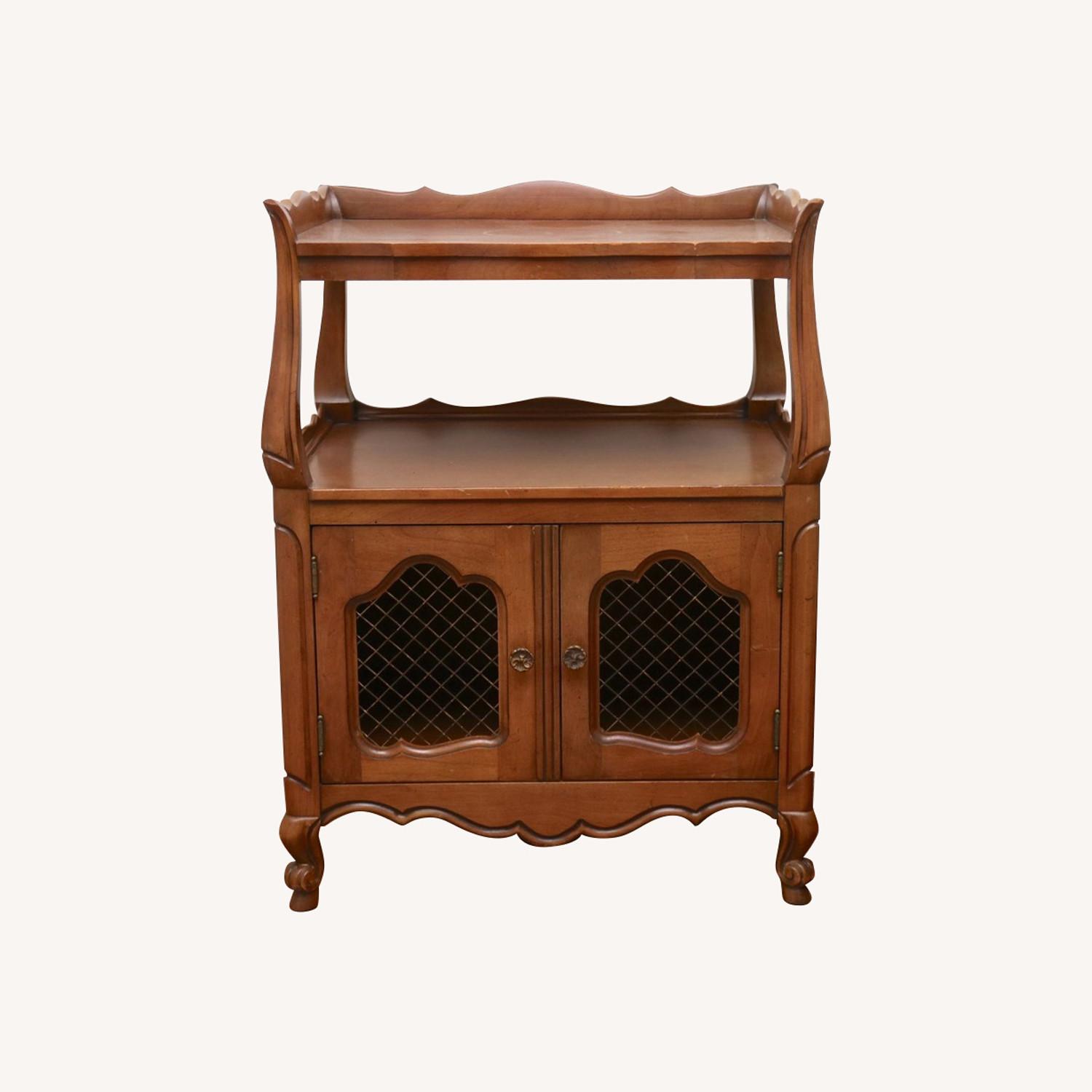 Vintage Fancher Furniture Pair Of Nightstands - image-0