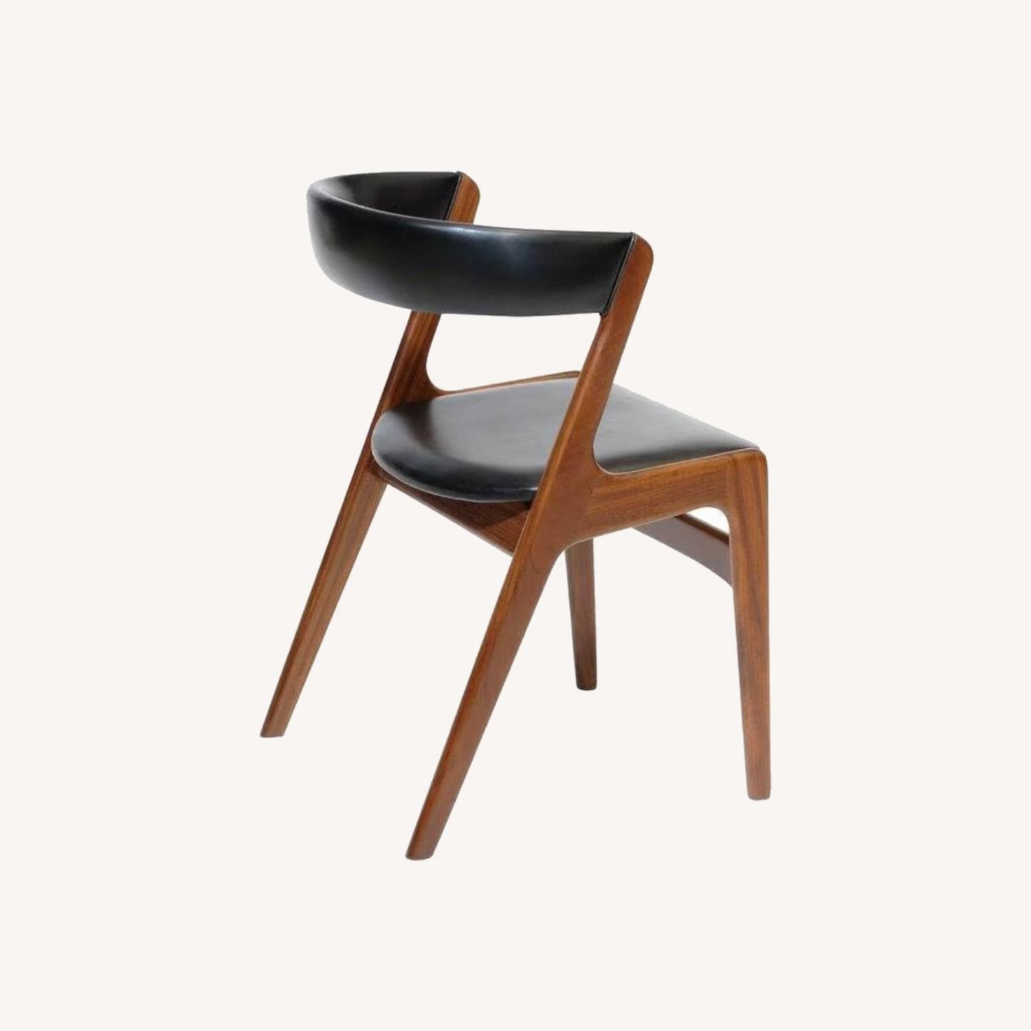 Kai Kristiansen 6 Danish Teak Dining Chairs - image-17