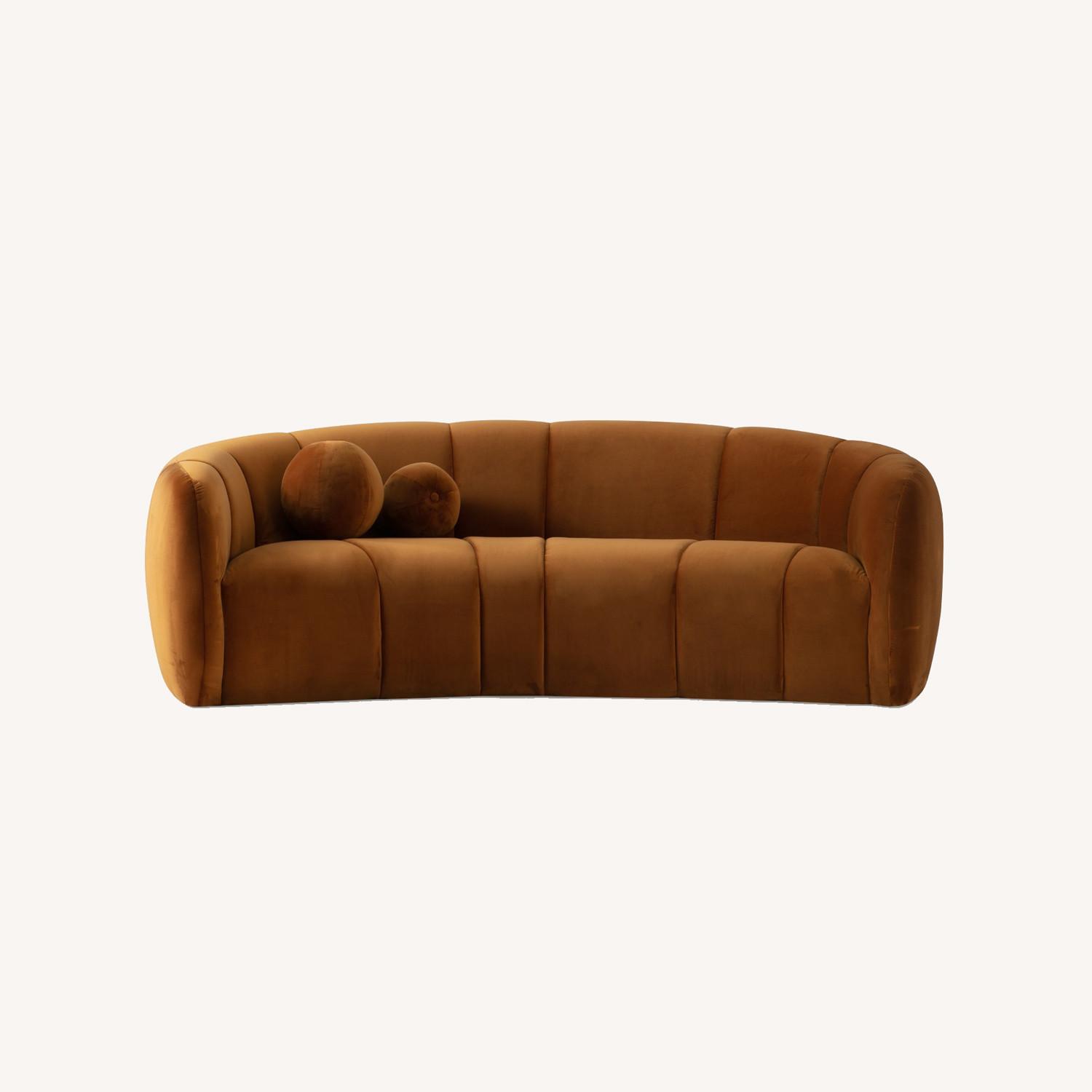 Kardiel Alexis 89" Fabric Sofa - image-0
