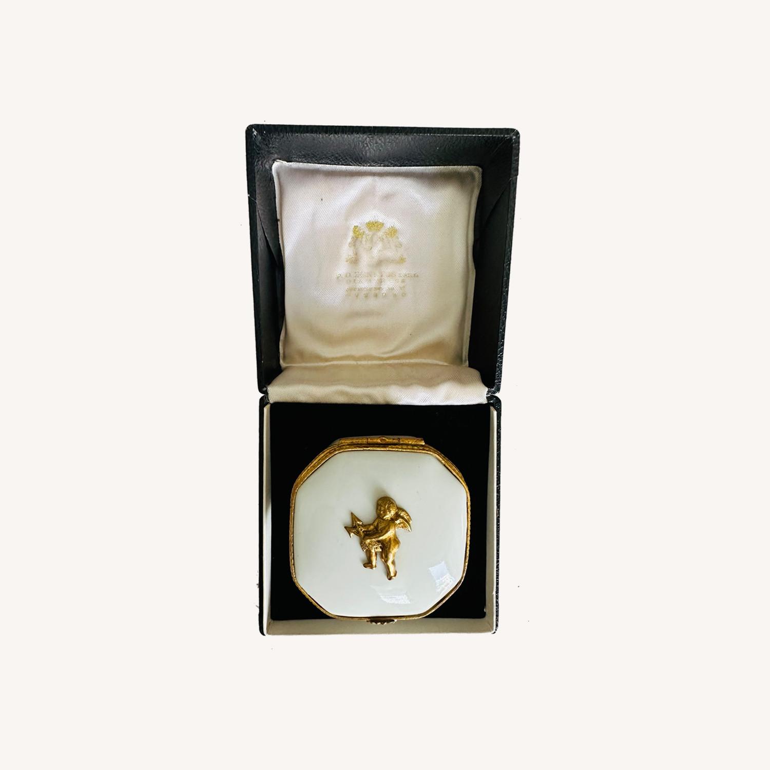 LIMOGES France Porcelain Box - image-0