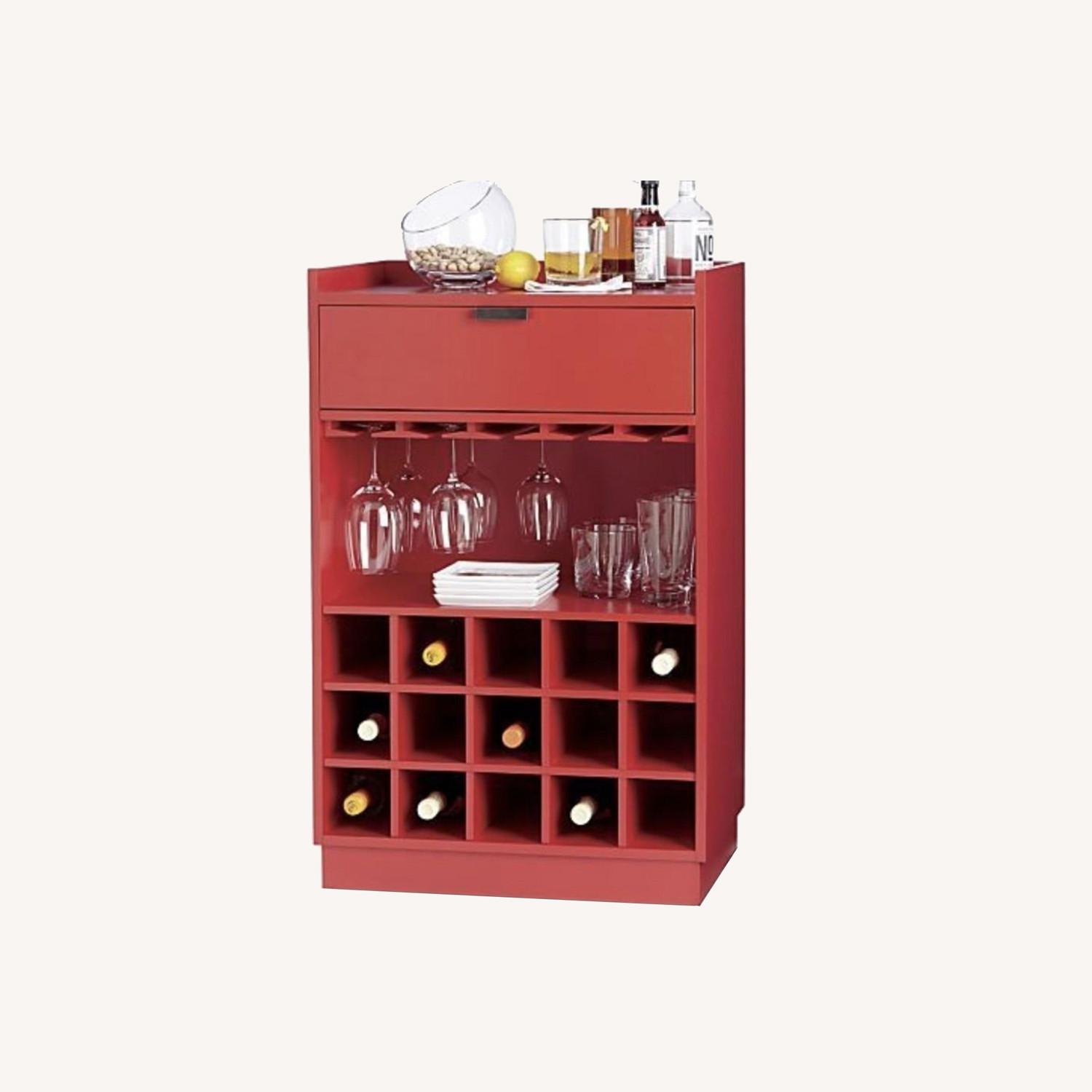 Crate & Barrel Wine and Bar Cart - image-0