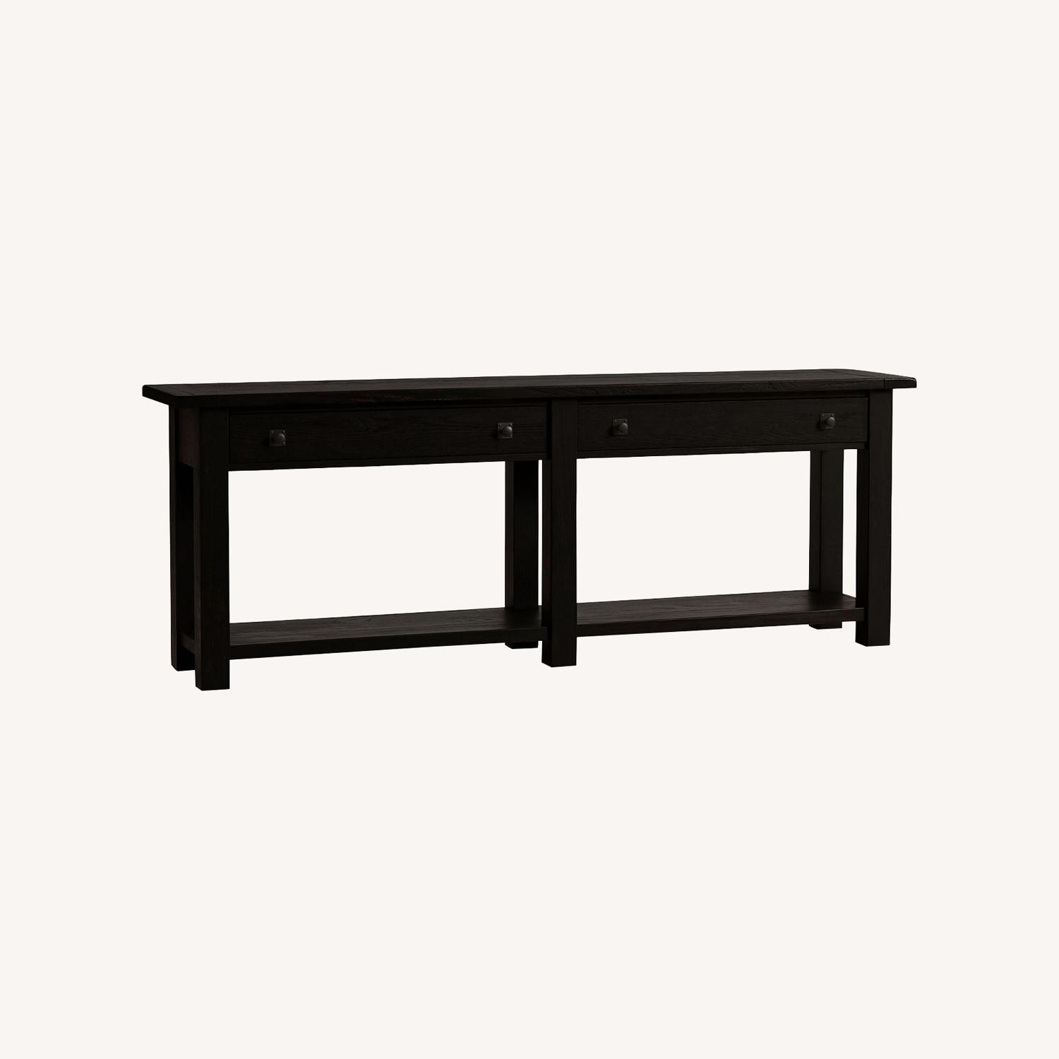 Pottery Barn Benchwright Grand Console Table AptDeco