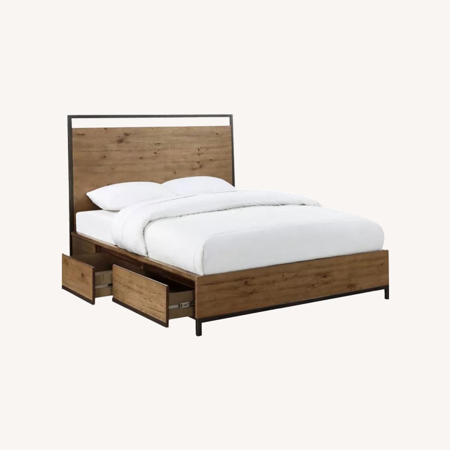 Macy's Gatlin Storage Platform Bed - image-0