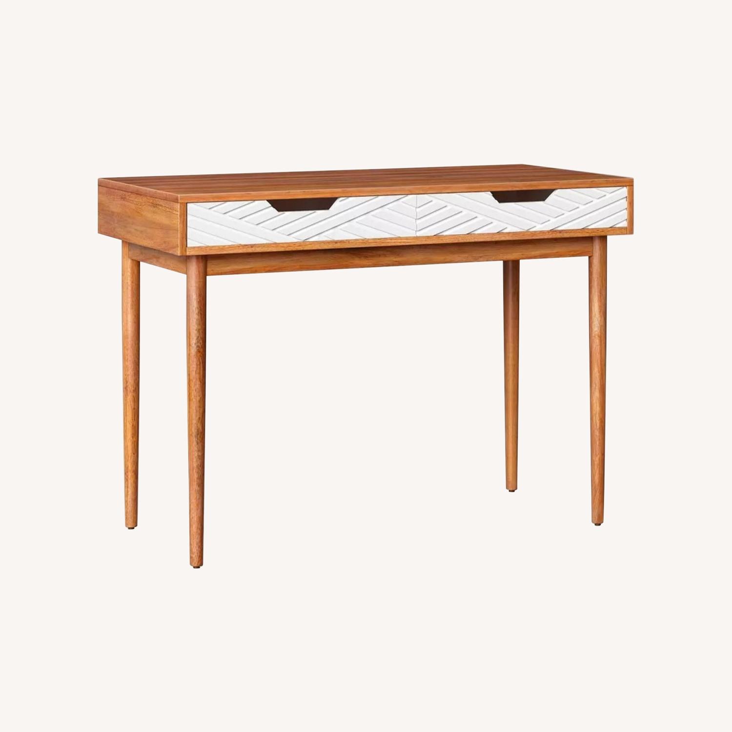 Target Threshold Touraco Wood Writing Desk AptDeco