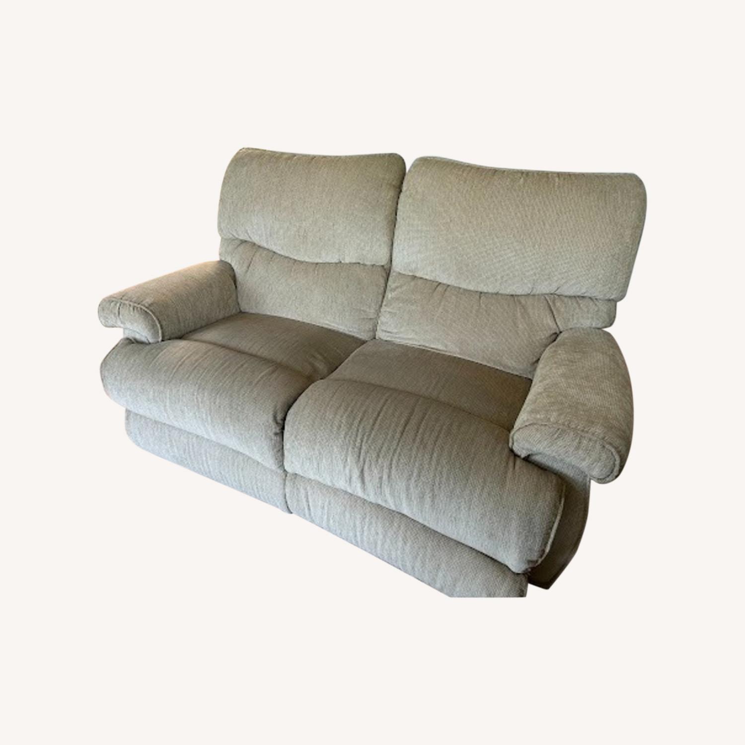 LaZBoy Reclining Sofa AptDeco