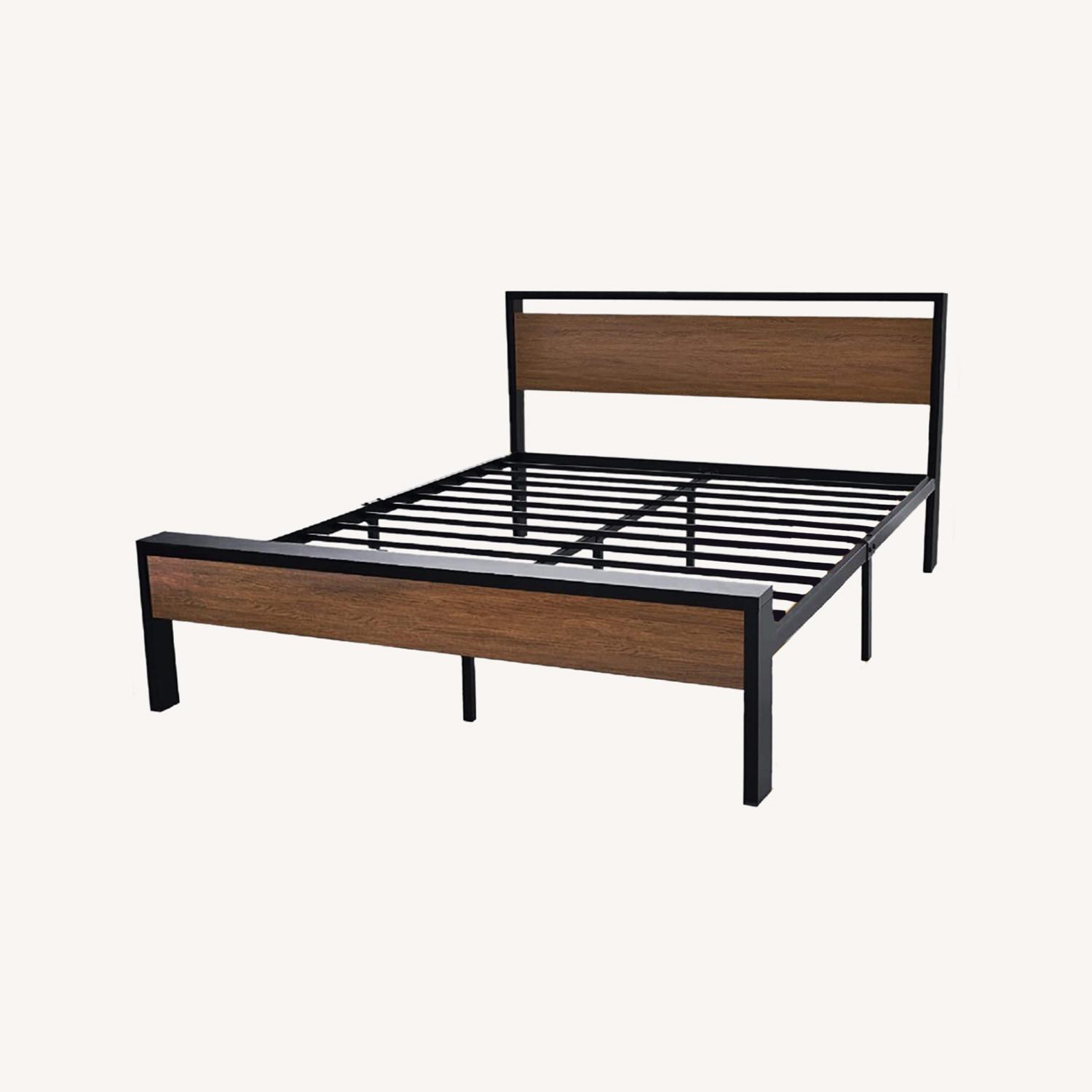 Industrial / Minimalist Bed Frame - Full size - image-0