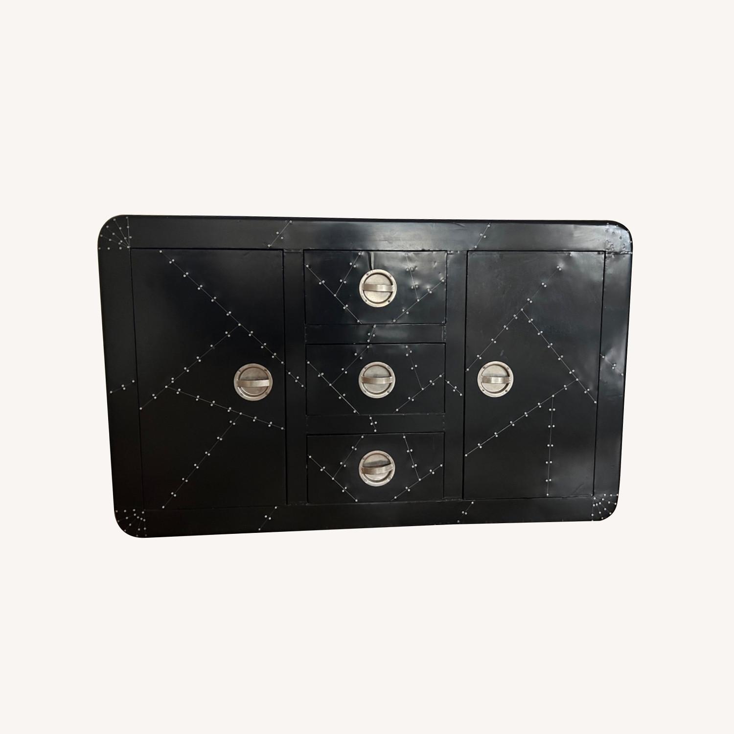 Cort Furniture Domino Black Storage AptDeco