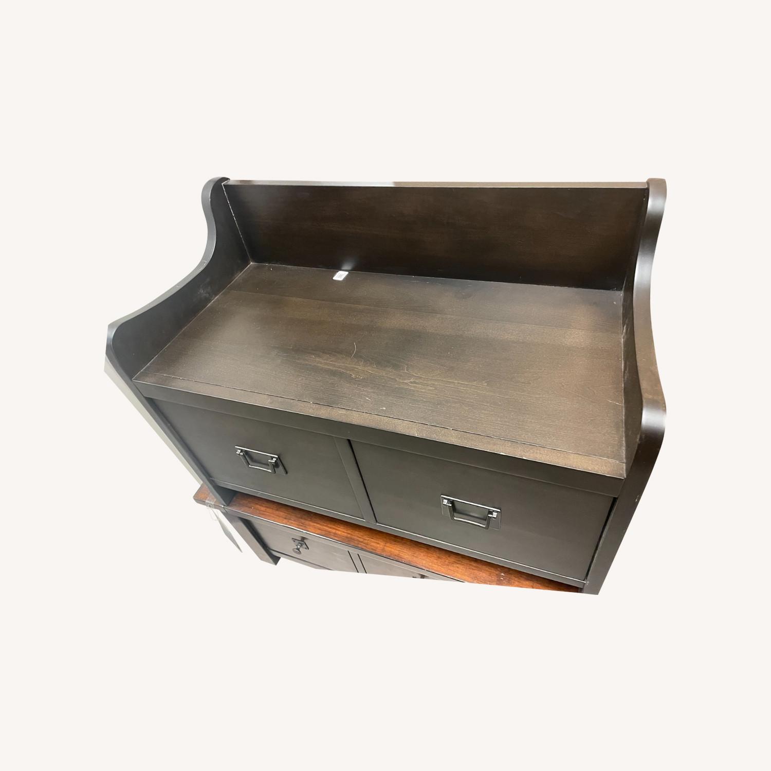 Pottery Barn Wade Entry Bench Small AptDeco