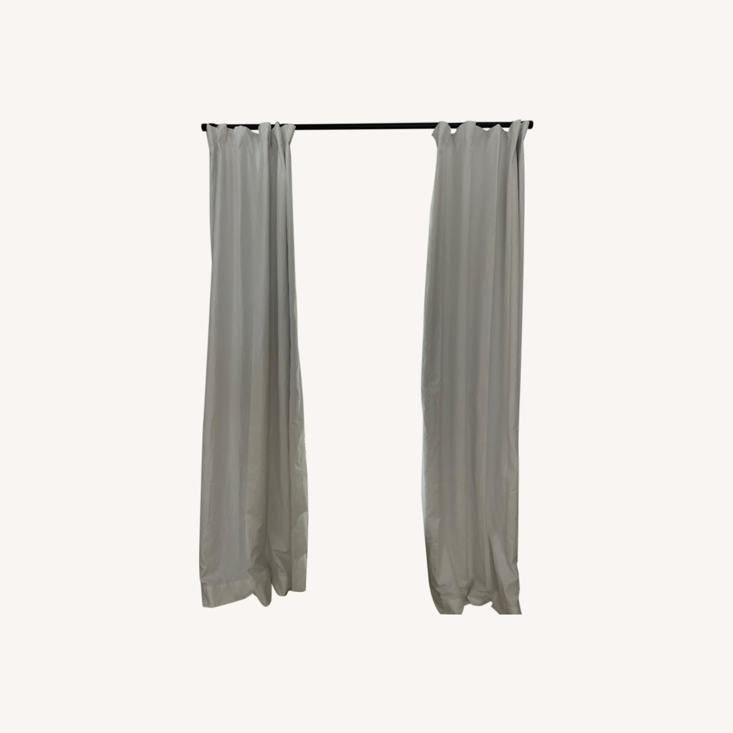 Restoration Hardware Belgian Linen Drapes AptDeco