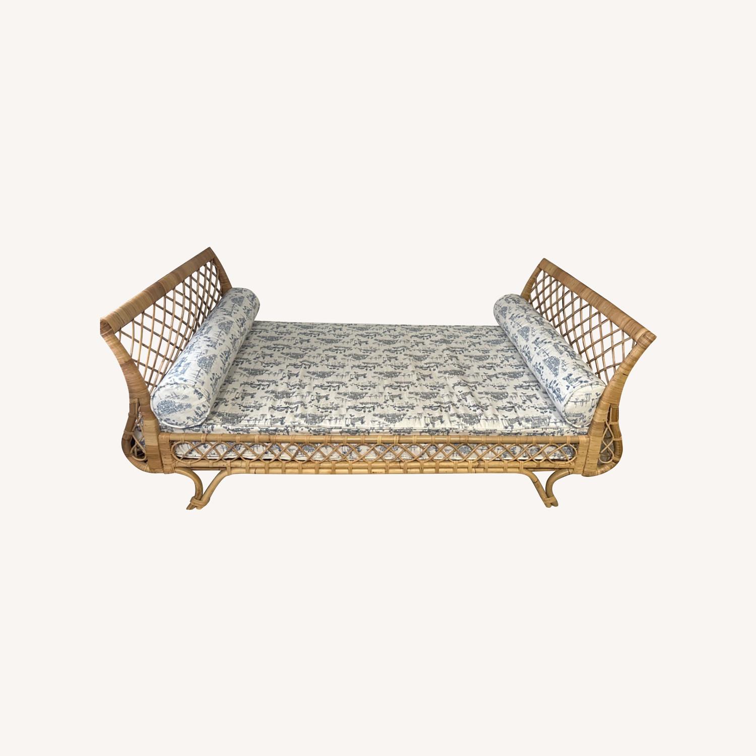 Serena & Lily Rattan Daybed - image-0
