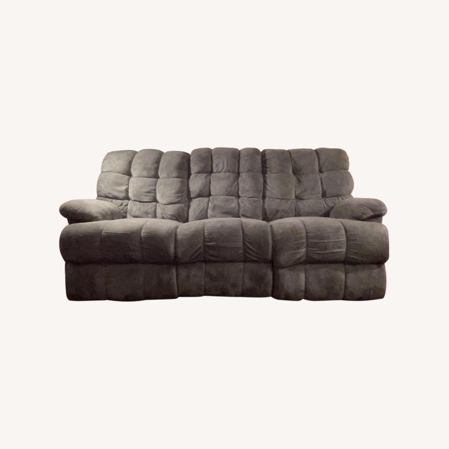 Gray Gladiator Power Recliner - image-0