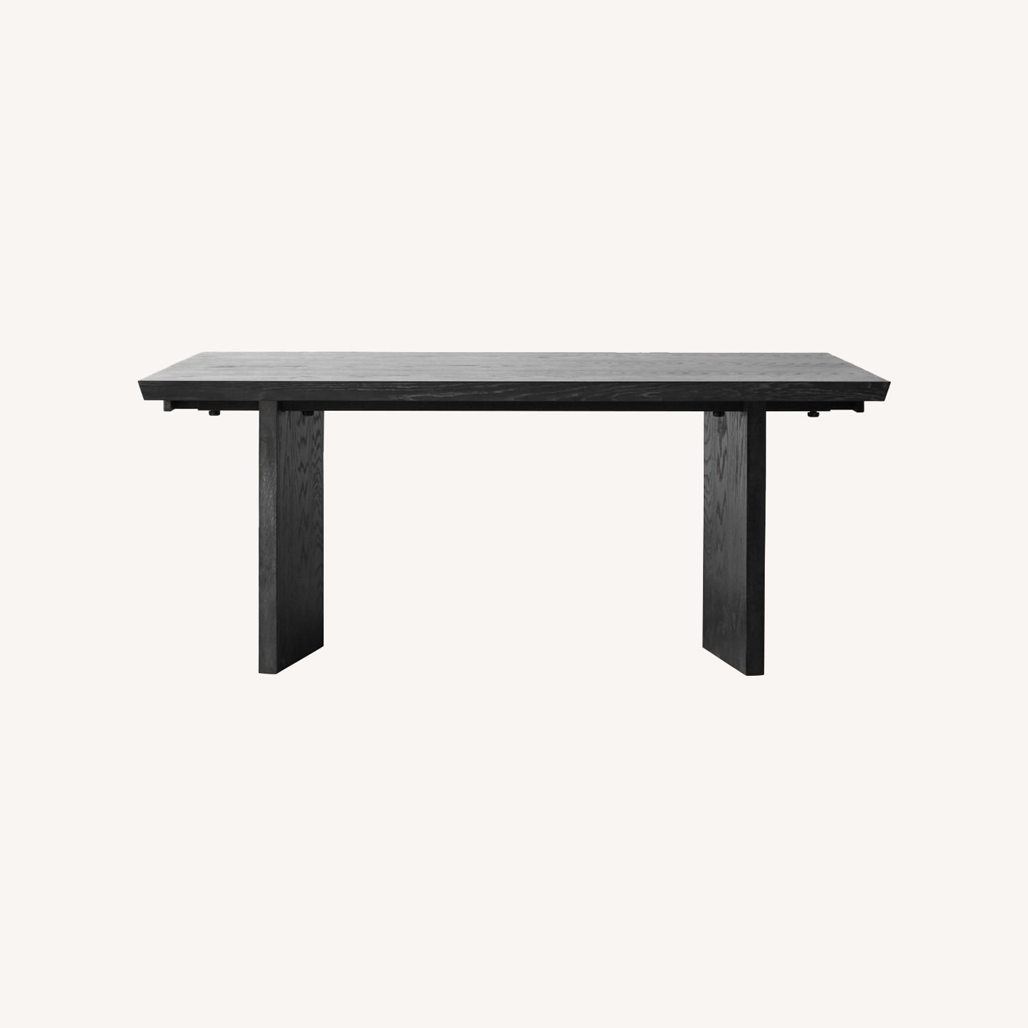 Williams Sonoma Knife Edge Extendable Dining Table - image-0