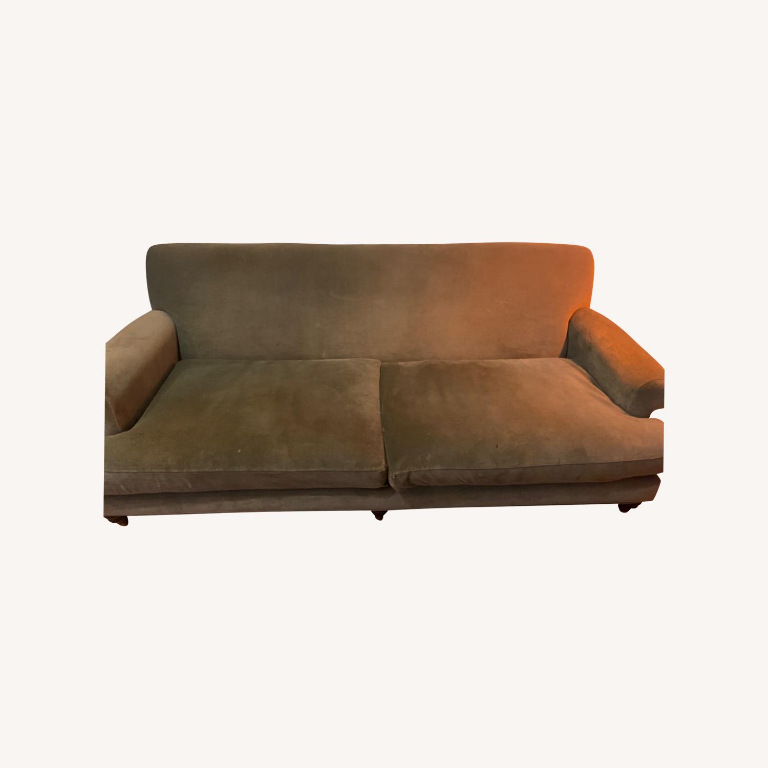 Anthropologie Willoughby Cozy Sofa AptDeco