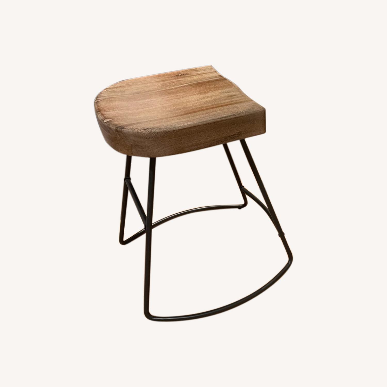 Wayfair Emig Solid Wood Stool - image-0