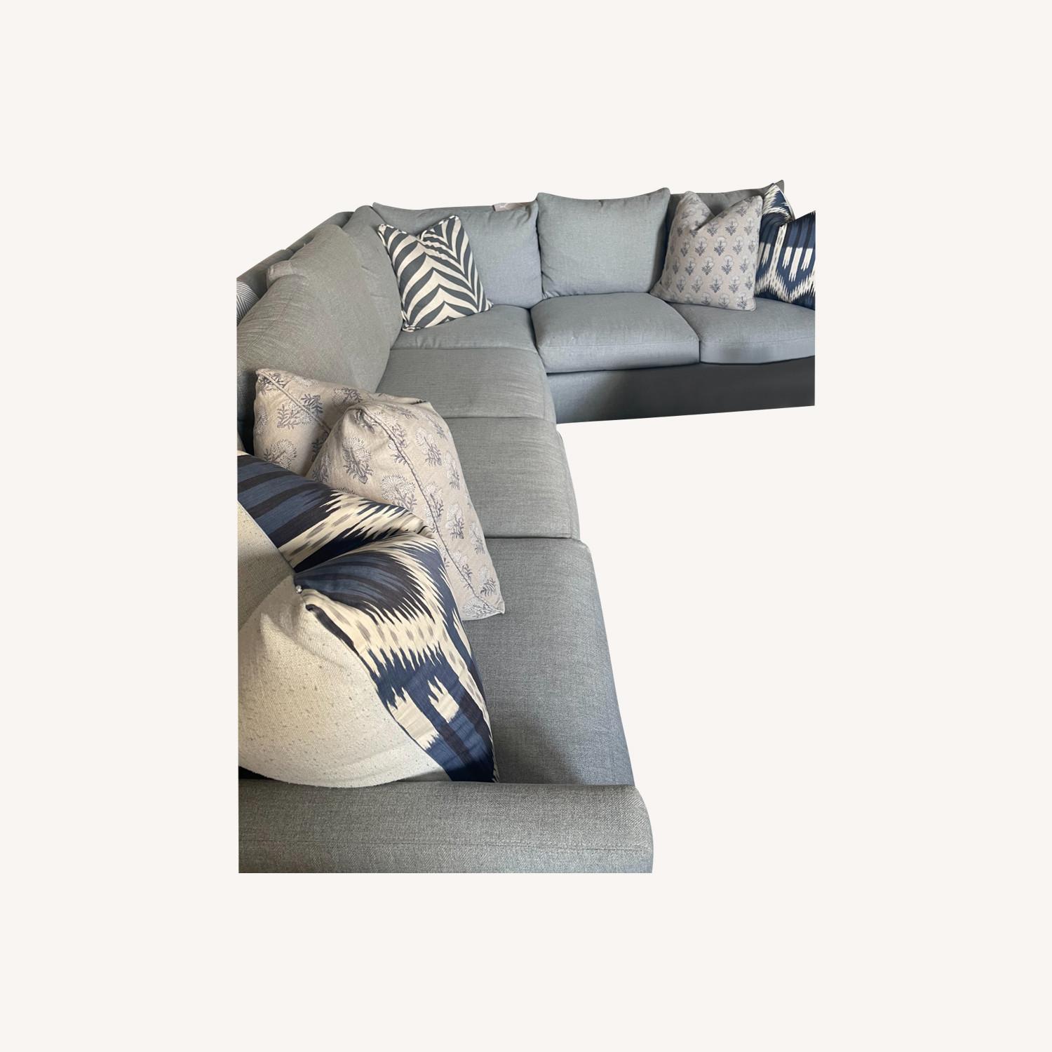 Two Piece Lee Industries Series Sectional AptDeco