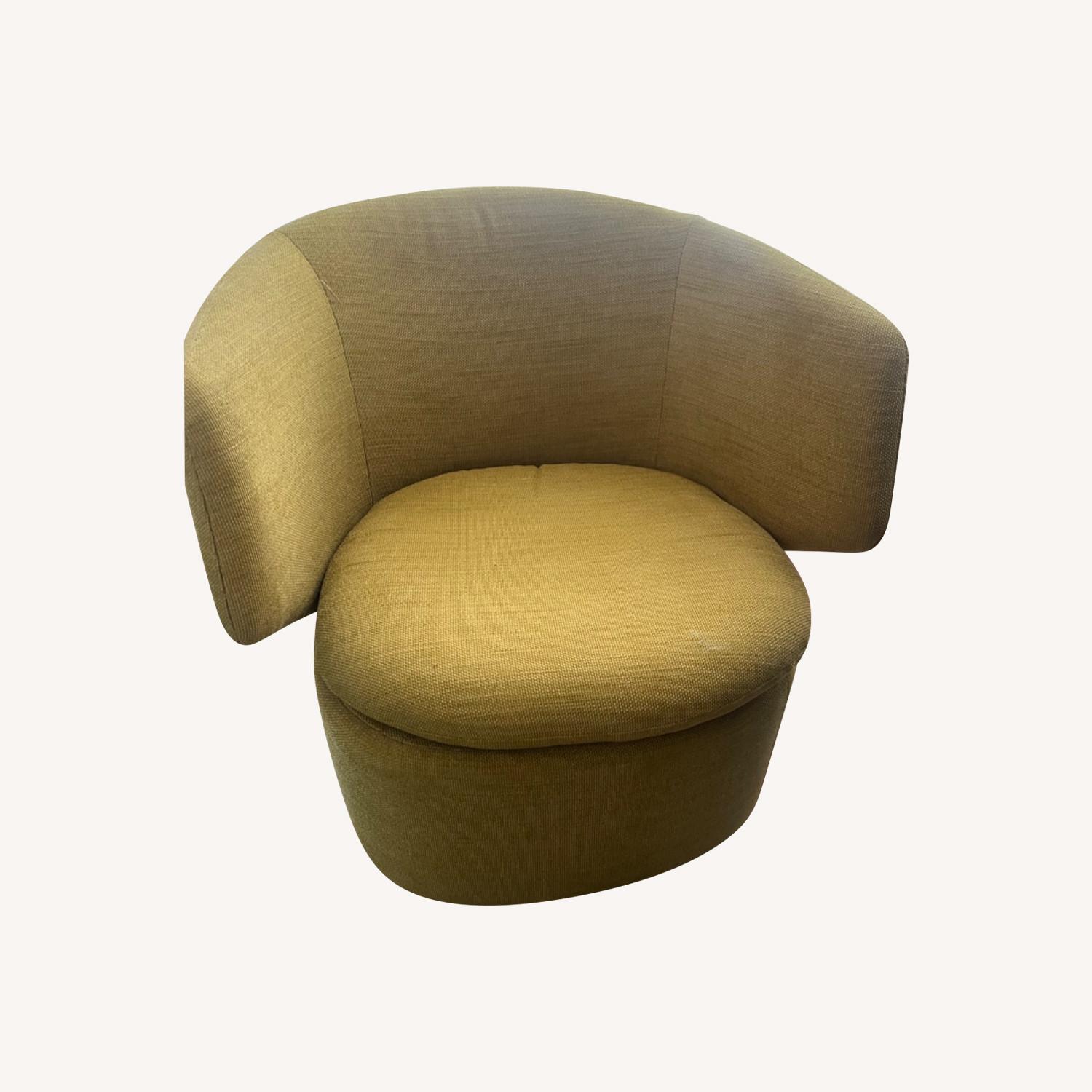 West Elm Swivel Chair - image-0
