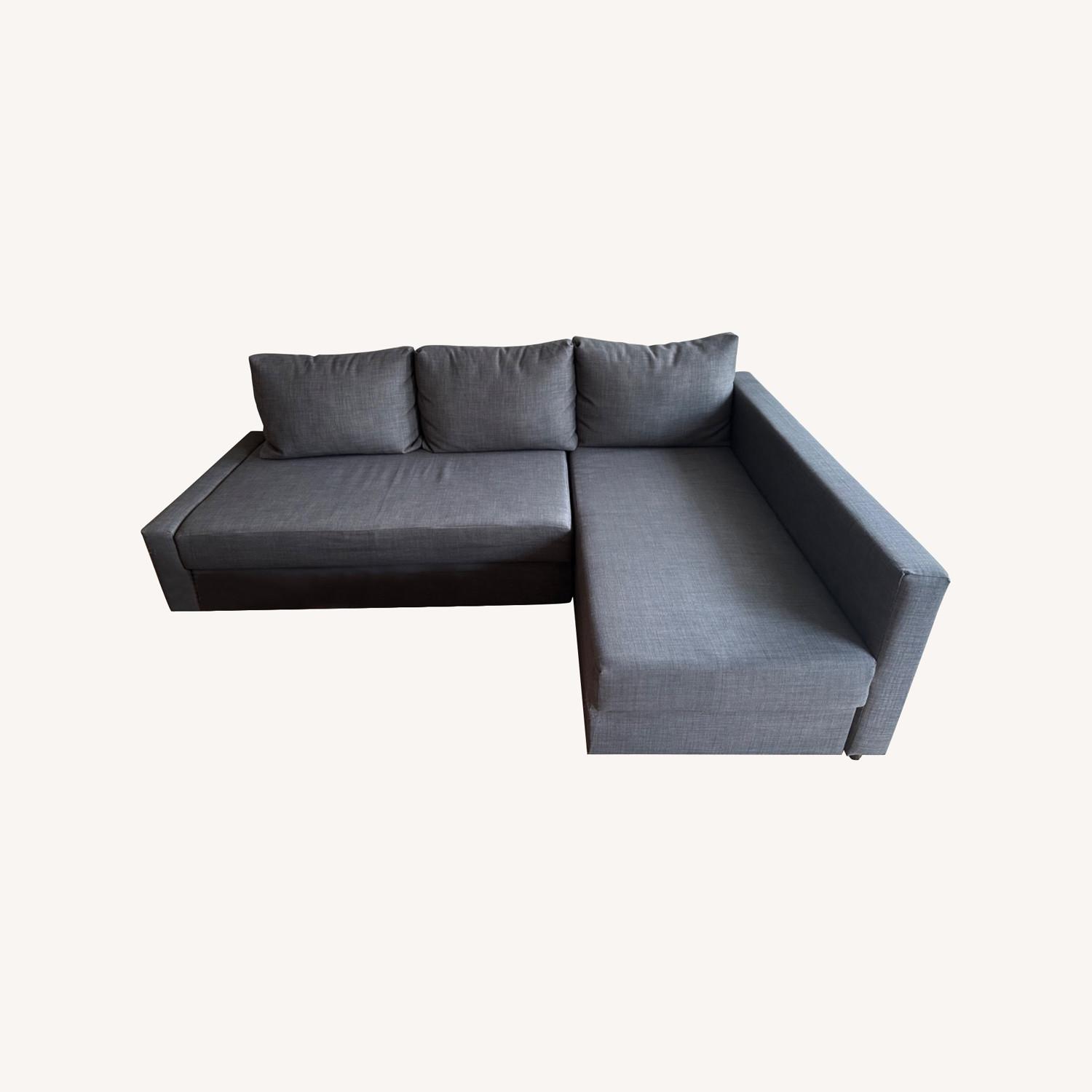 IKEA Friheten 3 Seater Sleeper Sofa with Storage - image-0