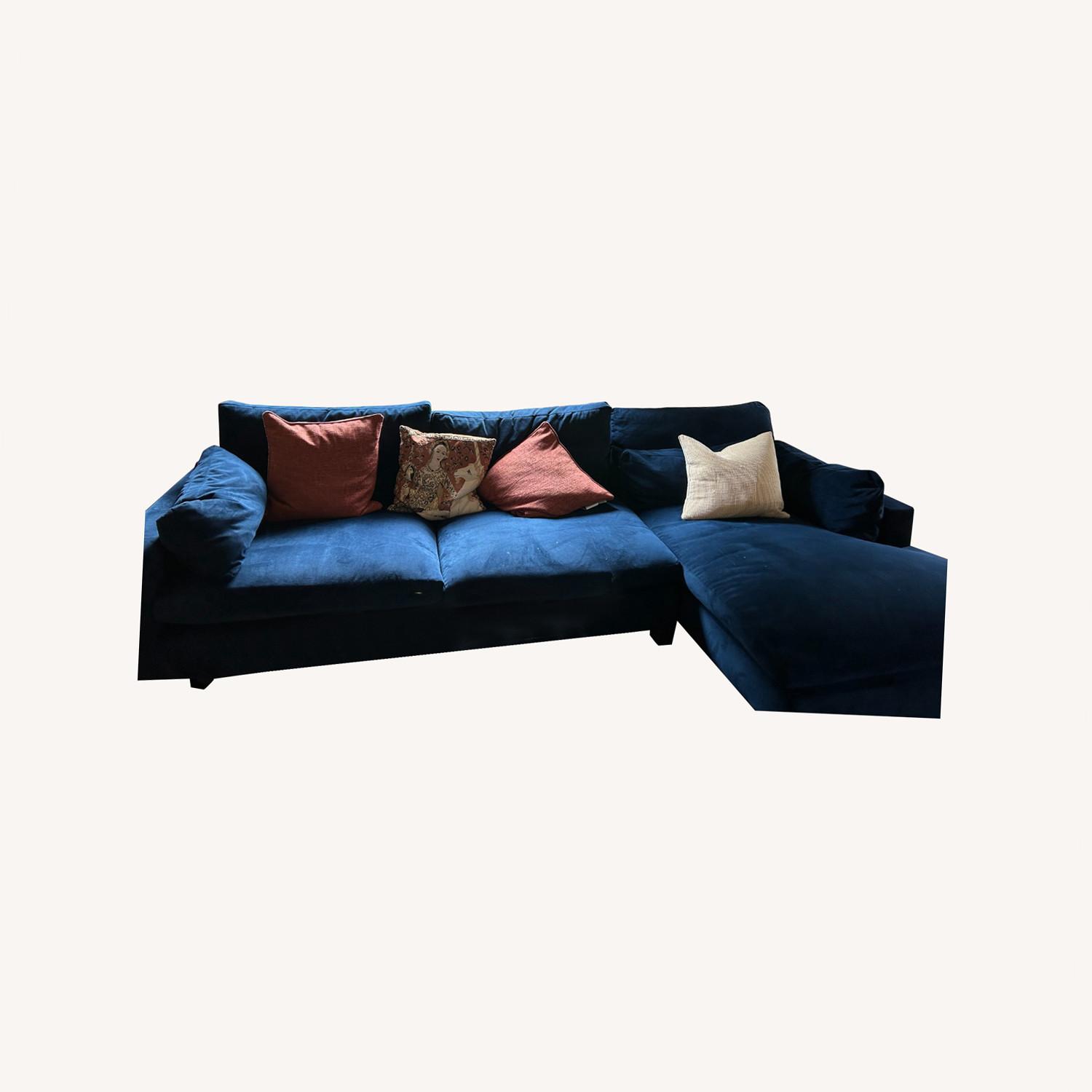 West Elm Sectional Couch - image-0