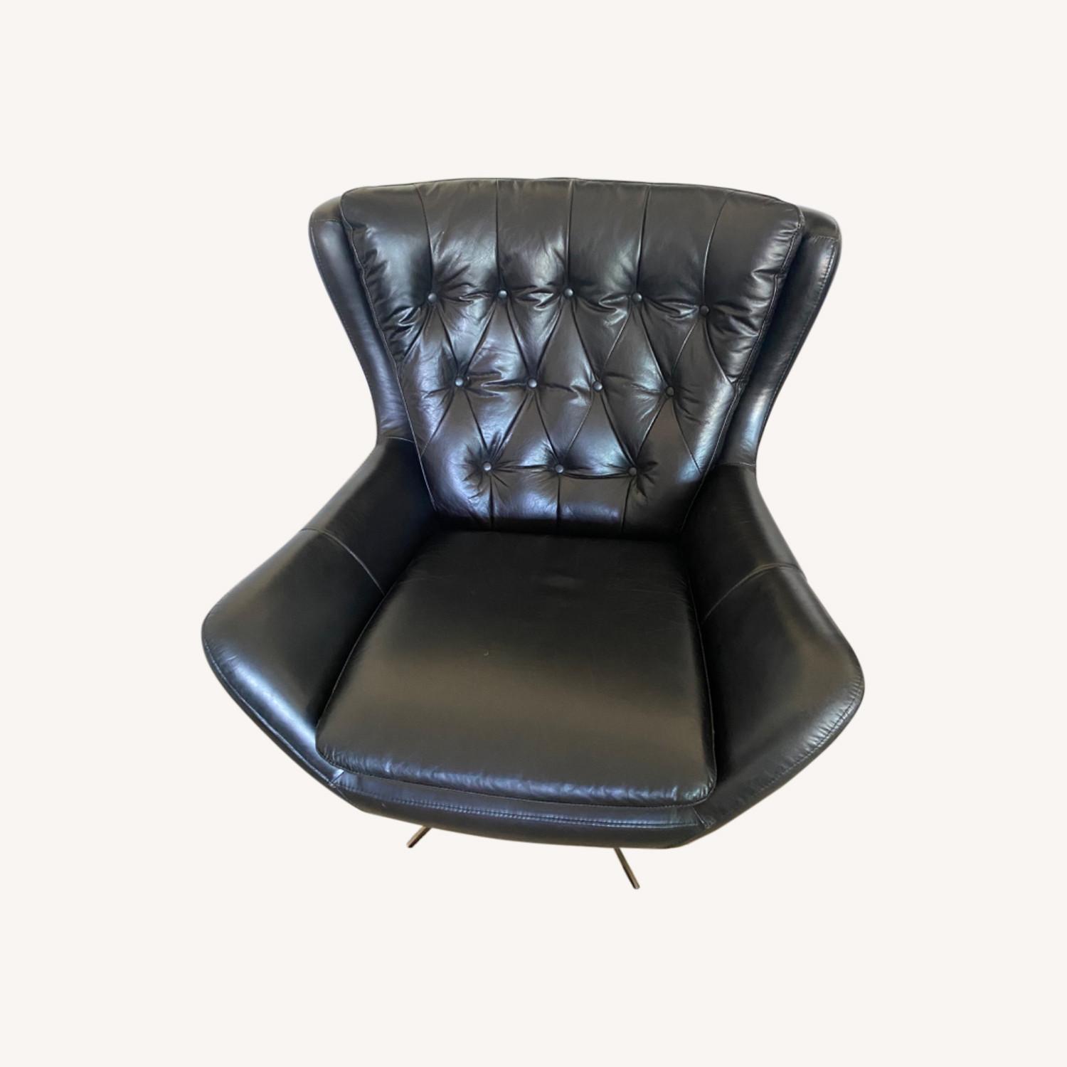 Pottery Barn Wells Tufted Chair Set AptDeco