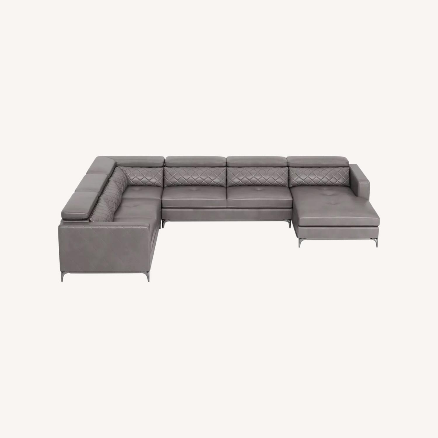 Via Sorrento 4 Pc Right Arm Chaise Sectional - image-0