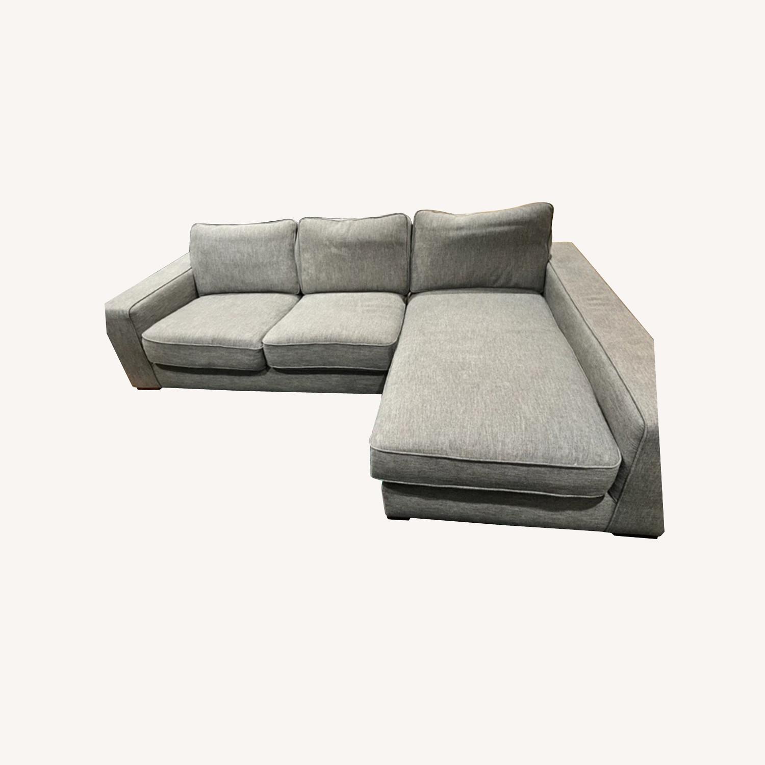 Interior Define Grey Sectional Couch AptDeco
