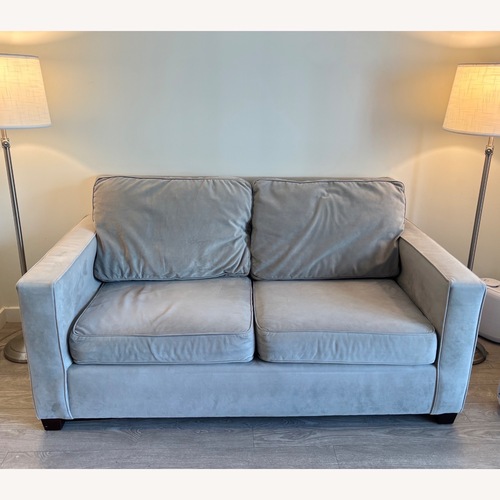 Used West Elm Dove Gray Henry Sofa for sale on AptDeco
