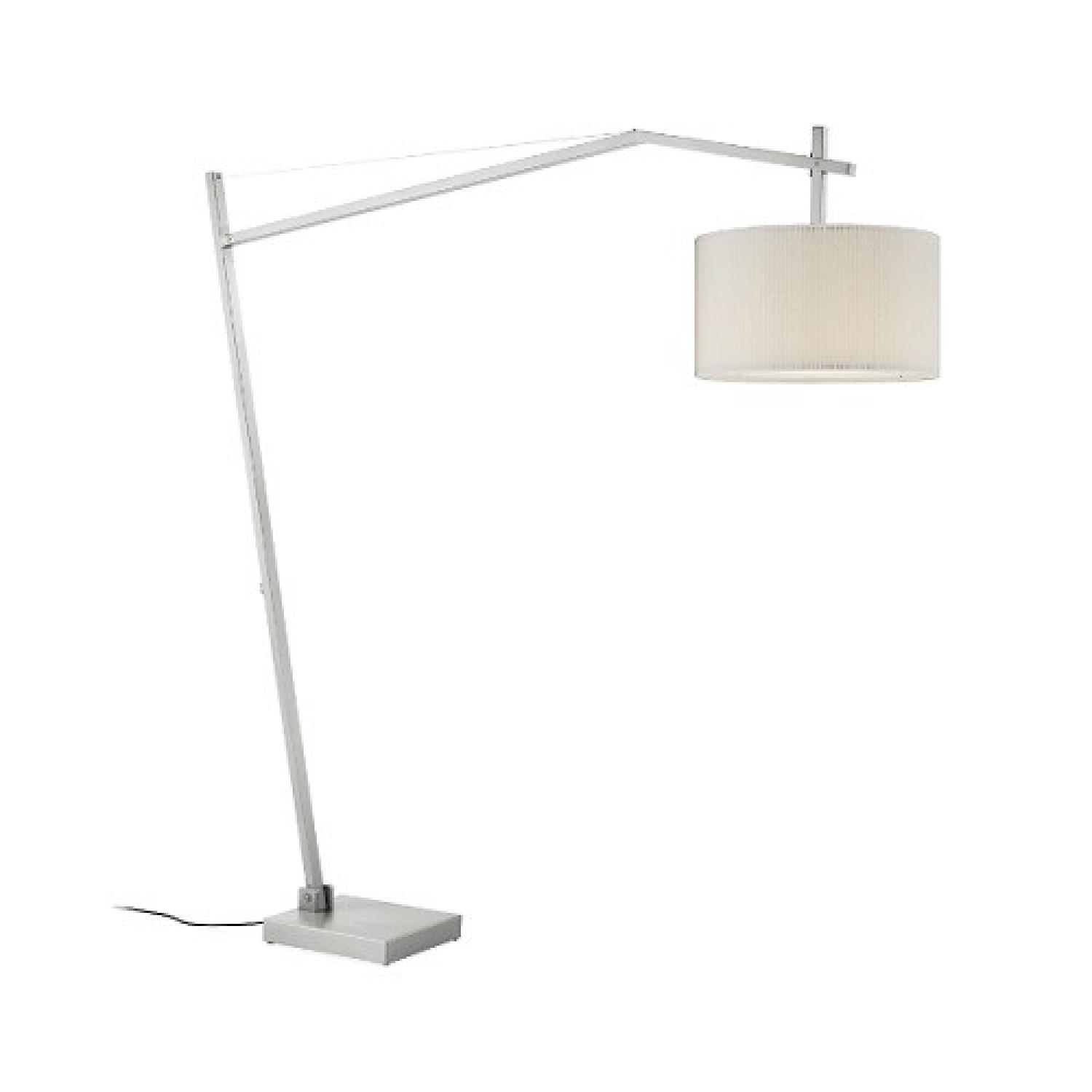 Room & Board Stainless Steel Floor Lamp White - image-6