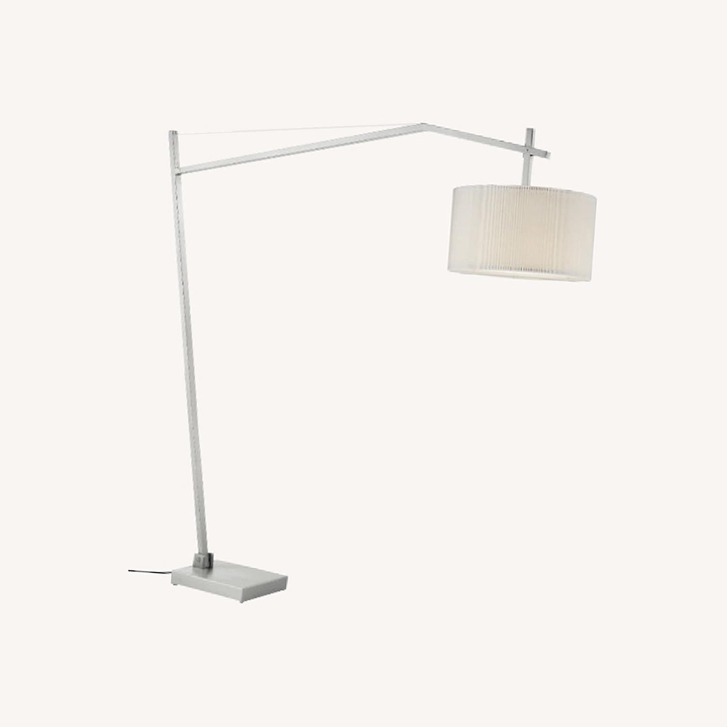 Room & Board Stainless Steel Floor Lamp White - image-0