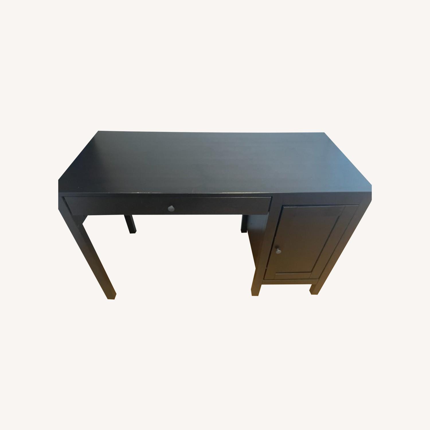 IKEA HEMNES Desk, Blackbrown AptDeco