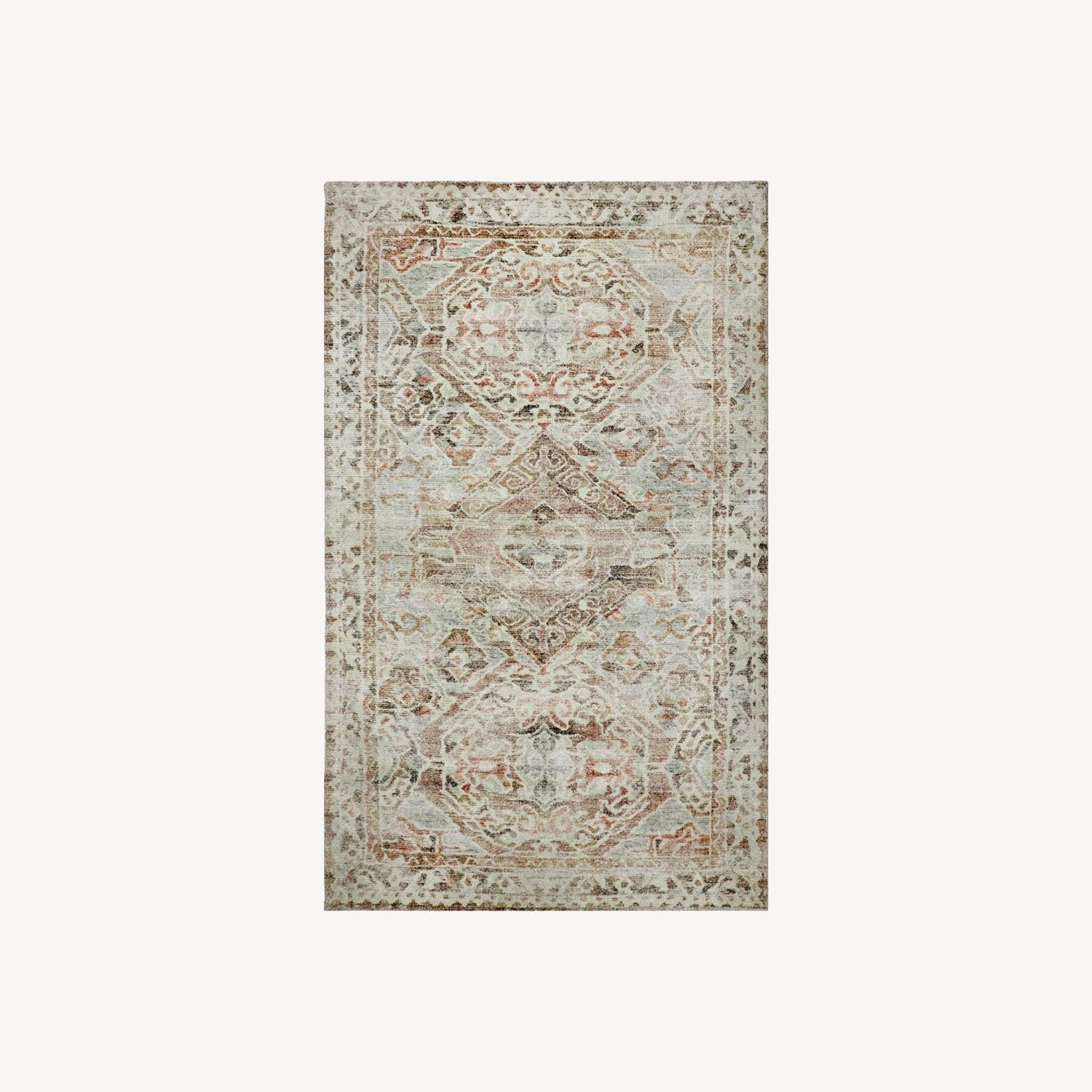 Pottery Barn MP Jade Printed Rug, 5X8, Warm Multi - image-0