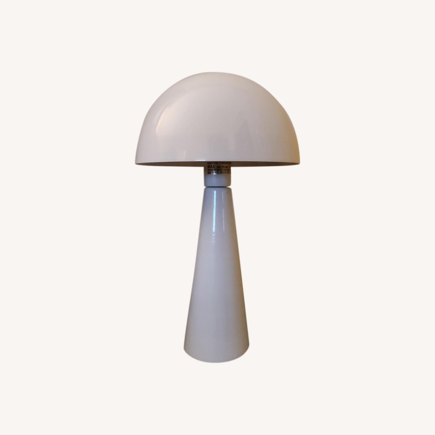 Nourison 16" Mid-Century Mushroom Table Lamp - image-0