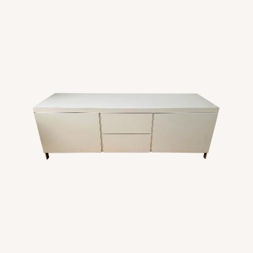 Used Crate & Barrel High Gloss Credenza for sale on AptDeco