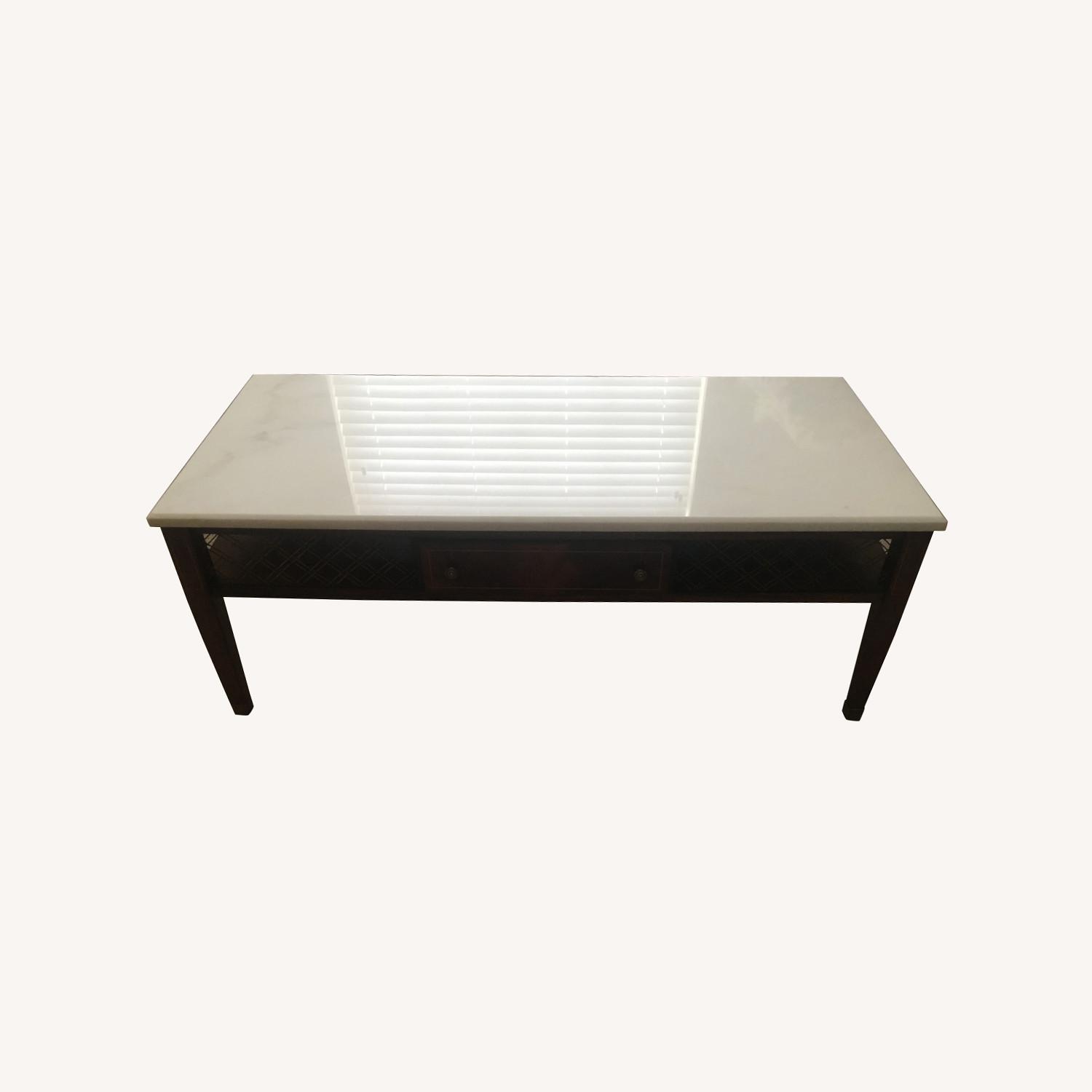 Taylor Made Custom Mahogany Built with Marble Top - image-0