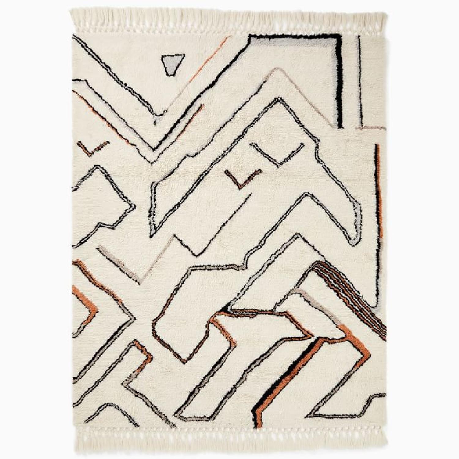 West Elm Wanderer Shag Wool Rug - image-4