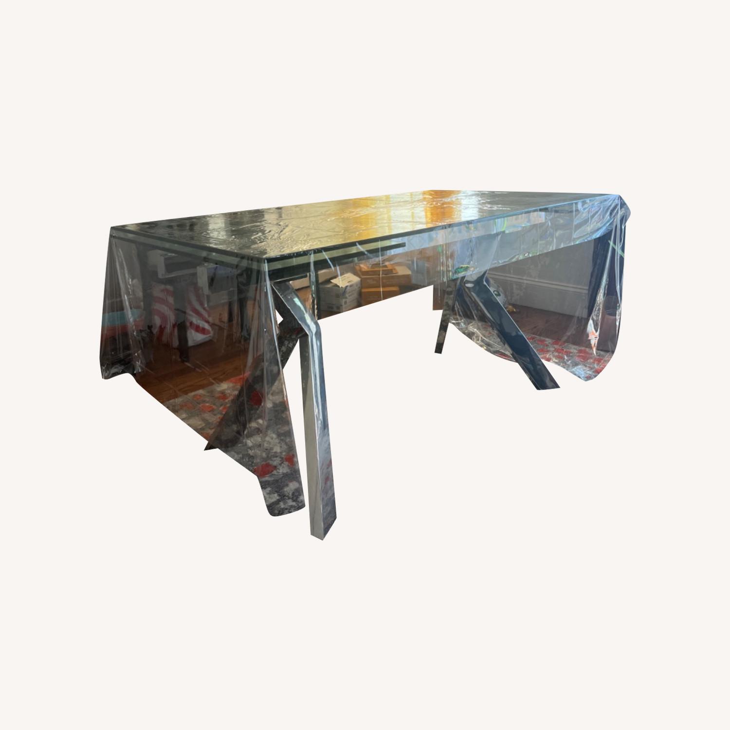 Rectangular Extendable Dining Table - image-0