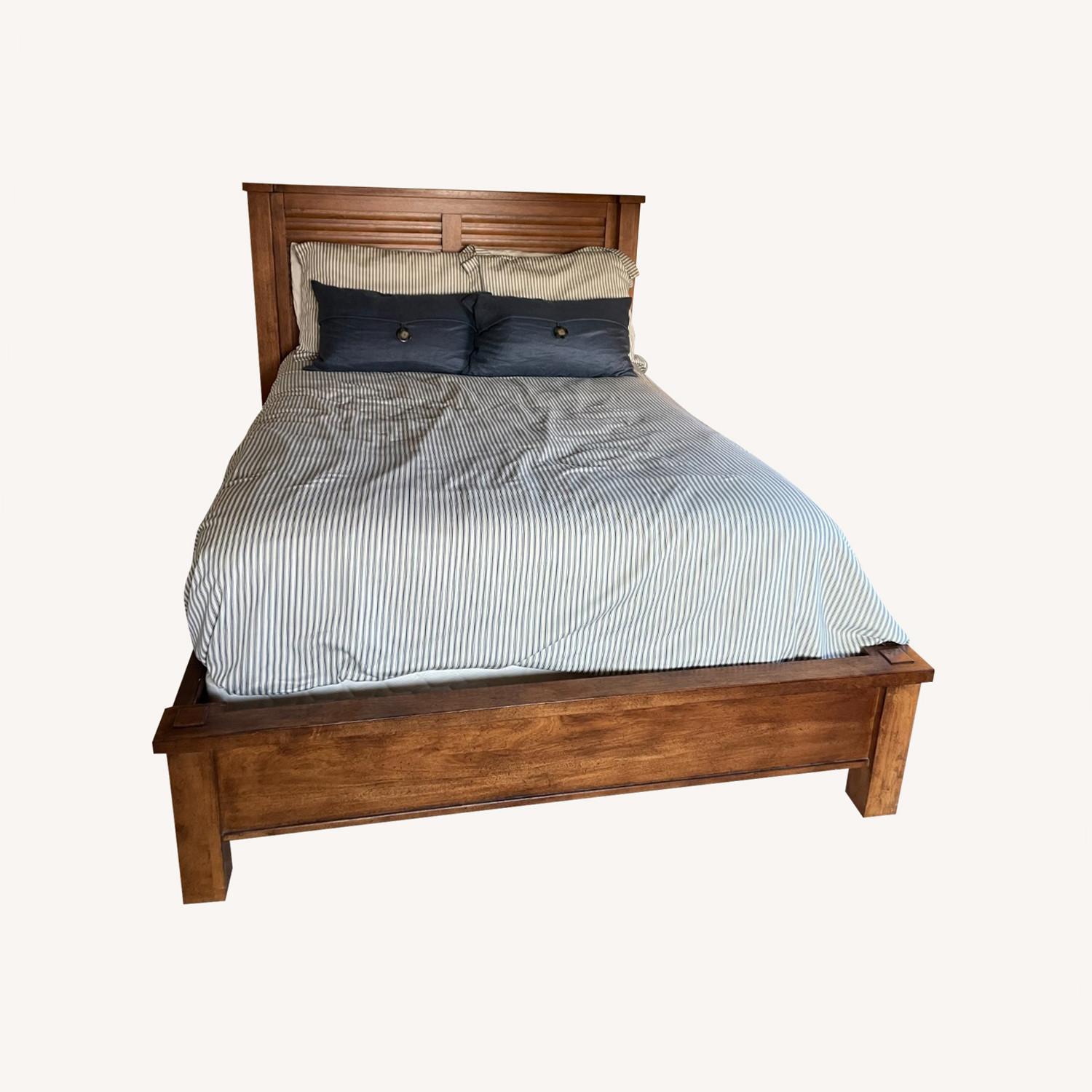 Ethan Allen Drake Full Bed Frame - image-0